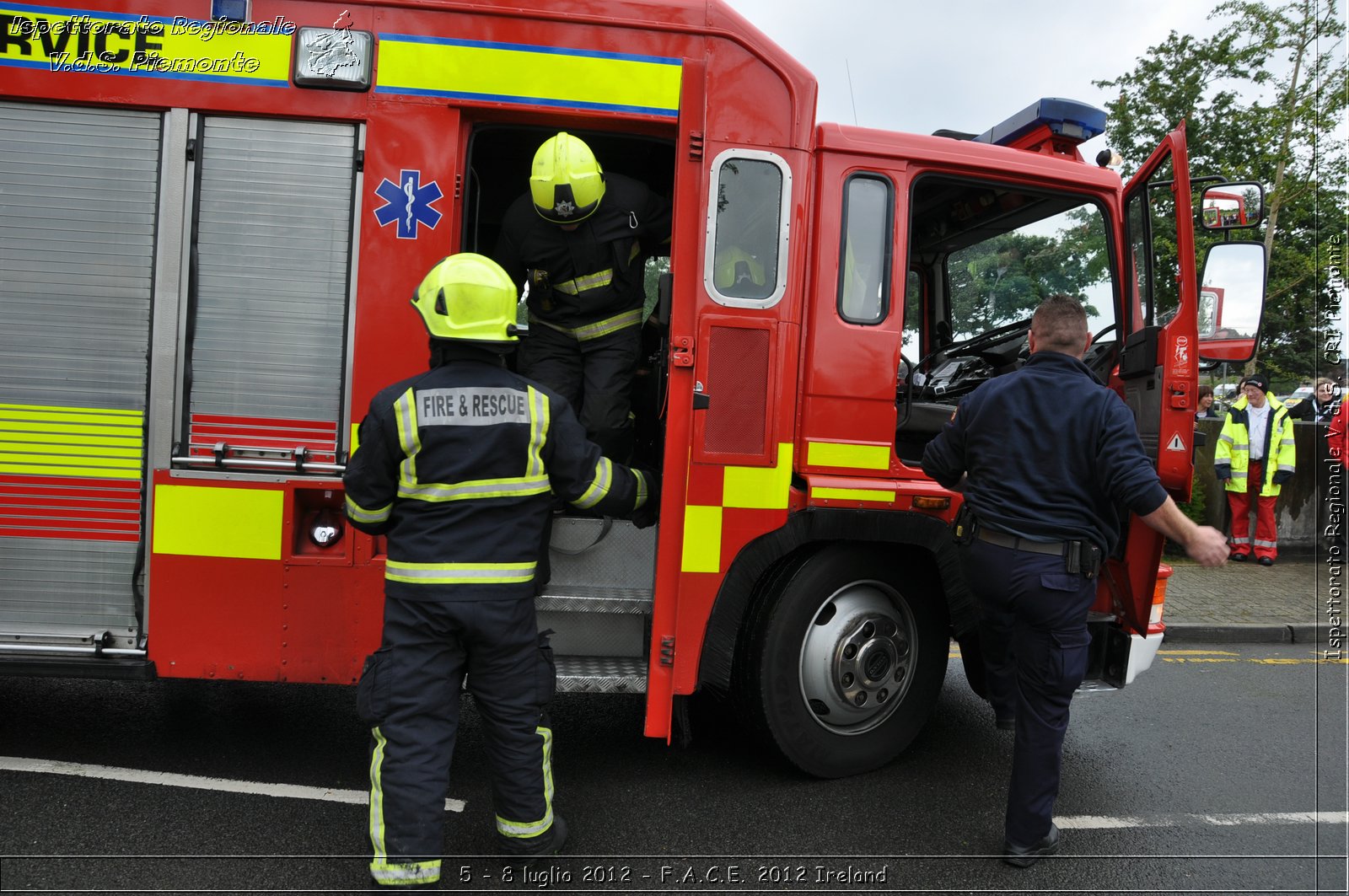 5 - 8 luglio - F.A.C.E. 2012 Ireland - Croce Rossa Italiana - Ispettorato Regionale Volontari del Soccorso del Piemonte