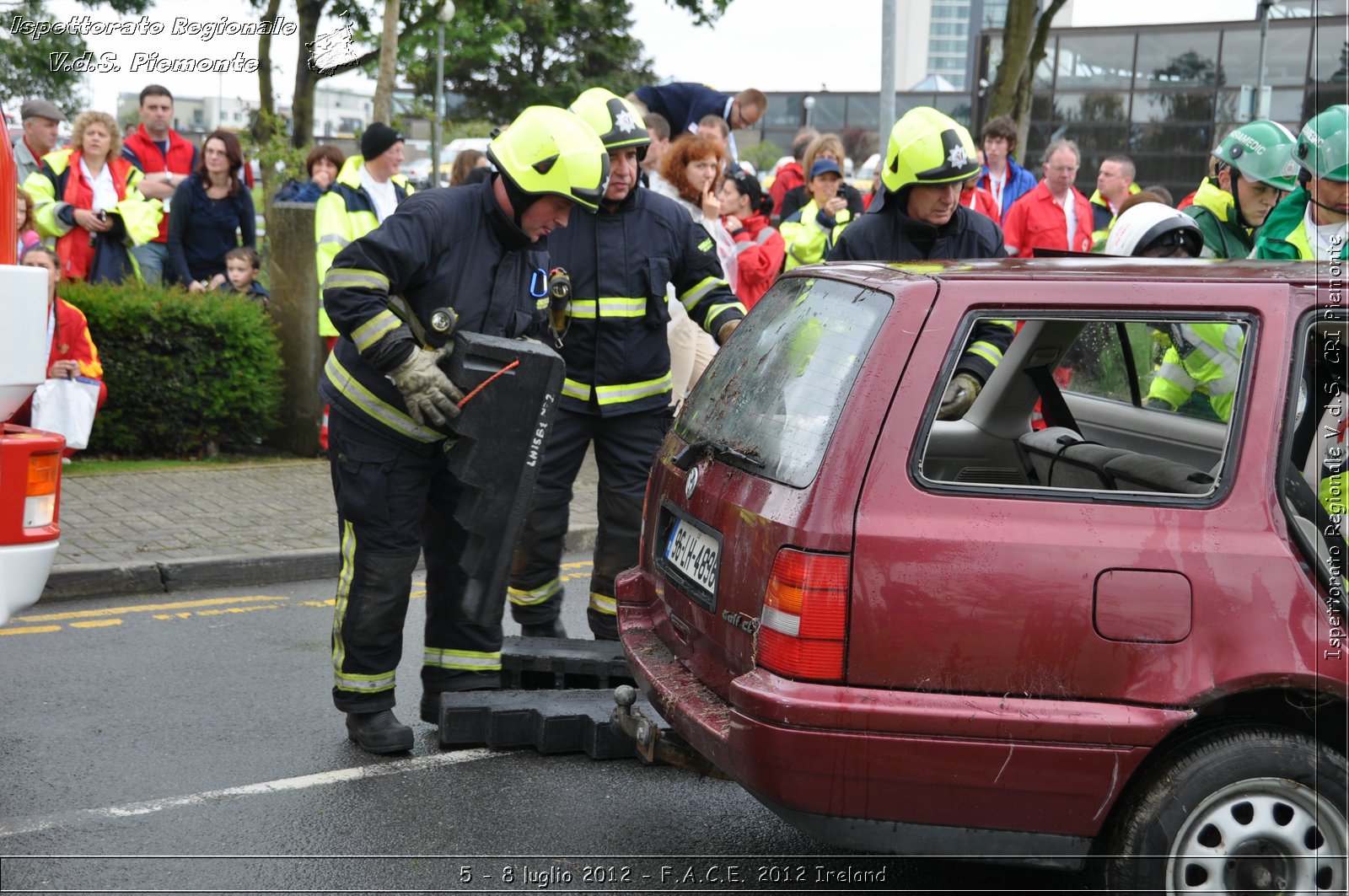 5 - 8 luglio - F.A.C.E. 2012 Ireland - Croce Rossa Italiana - Ispettorato Regionale Volontari del Soccorso del Piemonte