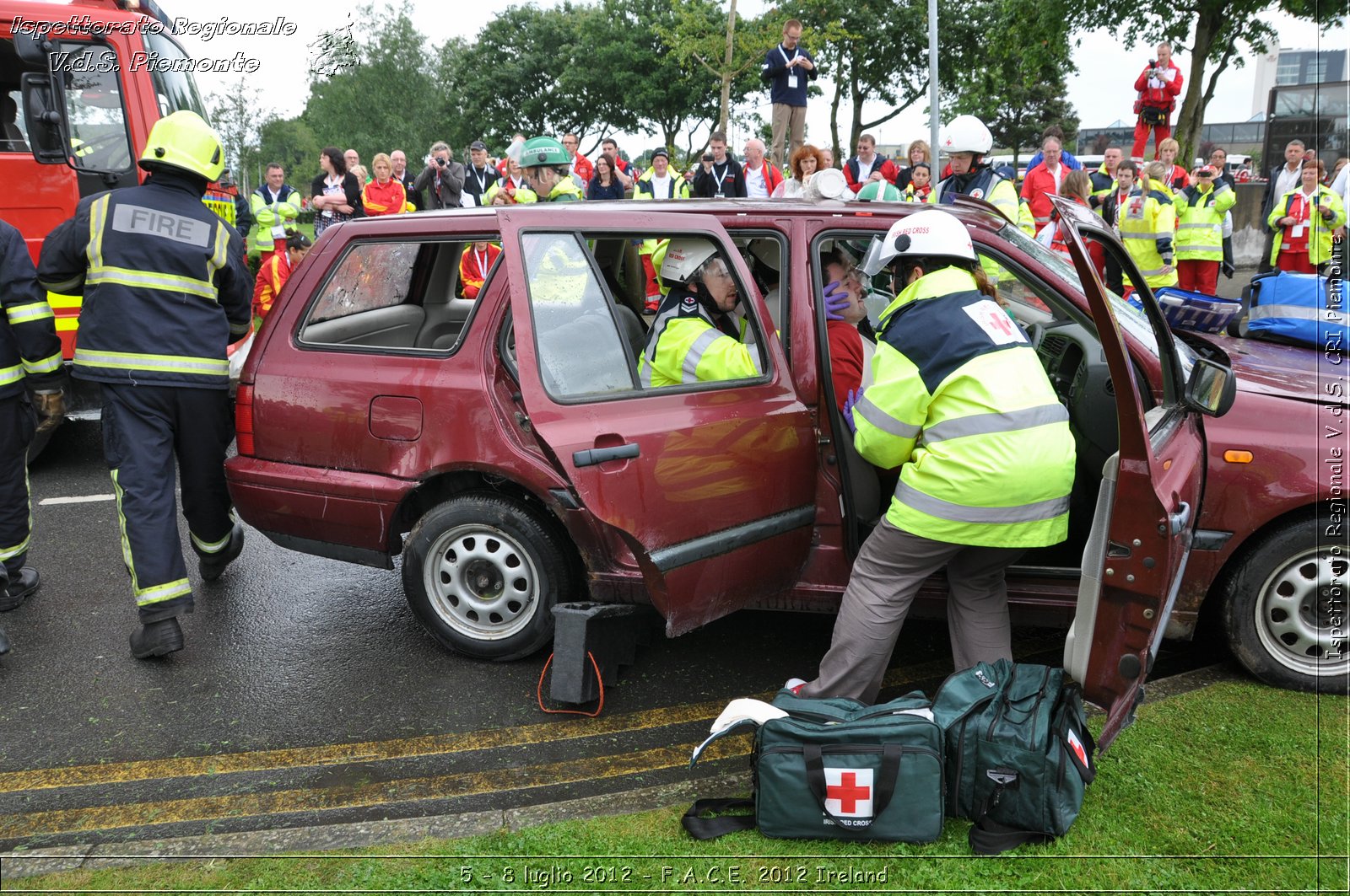 5 - 8 luglio - F.A.C.E. 2012 Ireland - Croce Rossa Italiana - Ispettorato Regionale Volontari del Soccorso del Piemonte