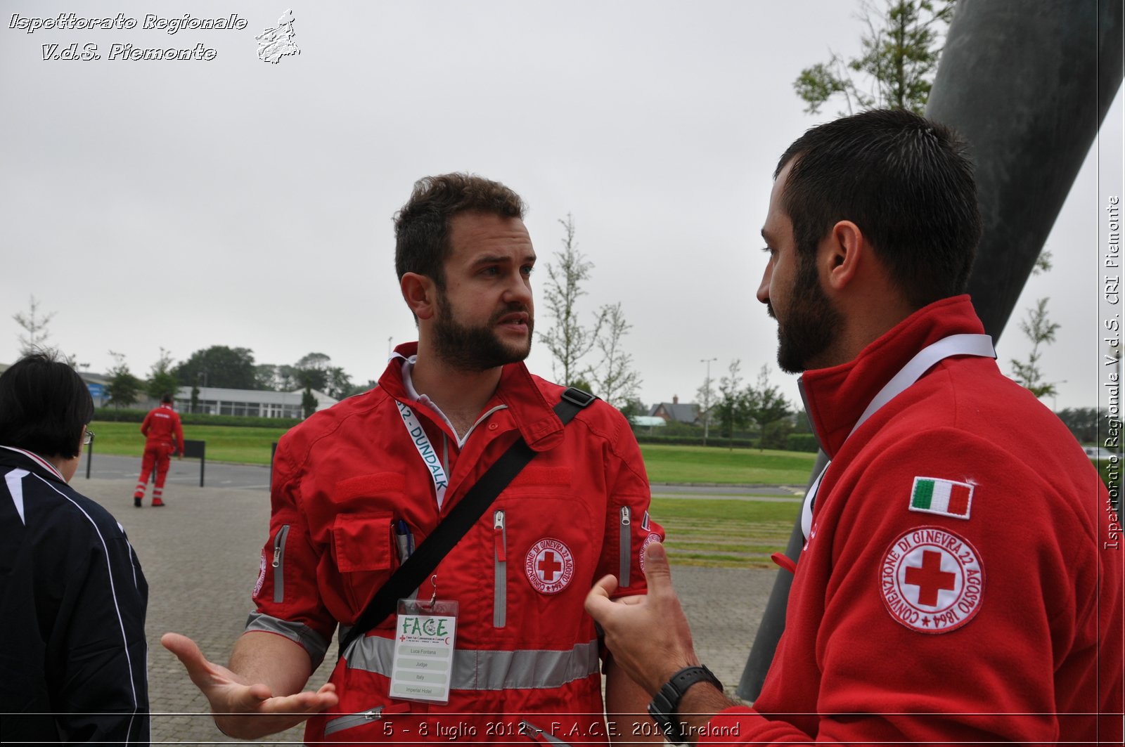 5 - 8 luglio - F.A.C.E. 2012 Ireland - Croce Rossa Italiana - Ispettorato Regionale Volontari del Soccorso del Piemonte