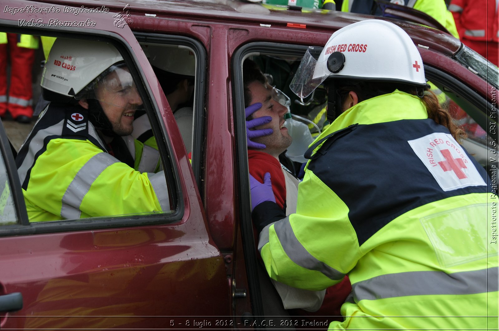 5 - 8 luglio - F.A.C.E. 2012 Ireland - Croce Rossa Italiana - Ispettorato Regionale Volontari del Soccorso del Piemonte