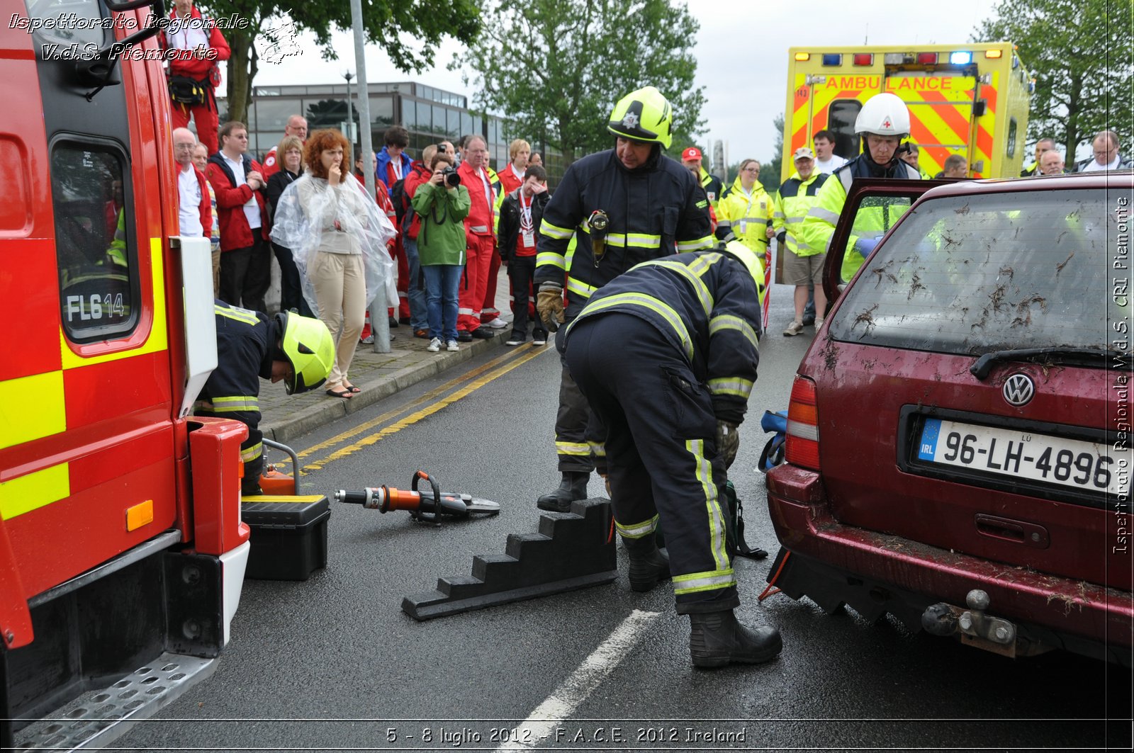 5 - 8 luglio - F.A.C.E. 2012 Ireland - Croce Rossa Italiana - Ispettorato Regionale Volontari del Soccorso del Piemonte