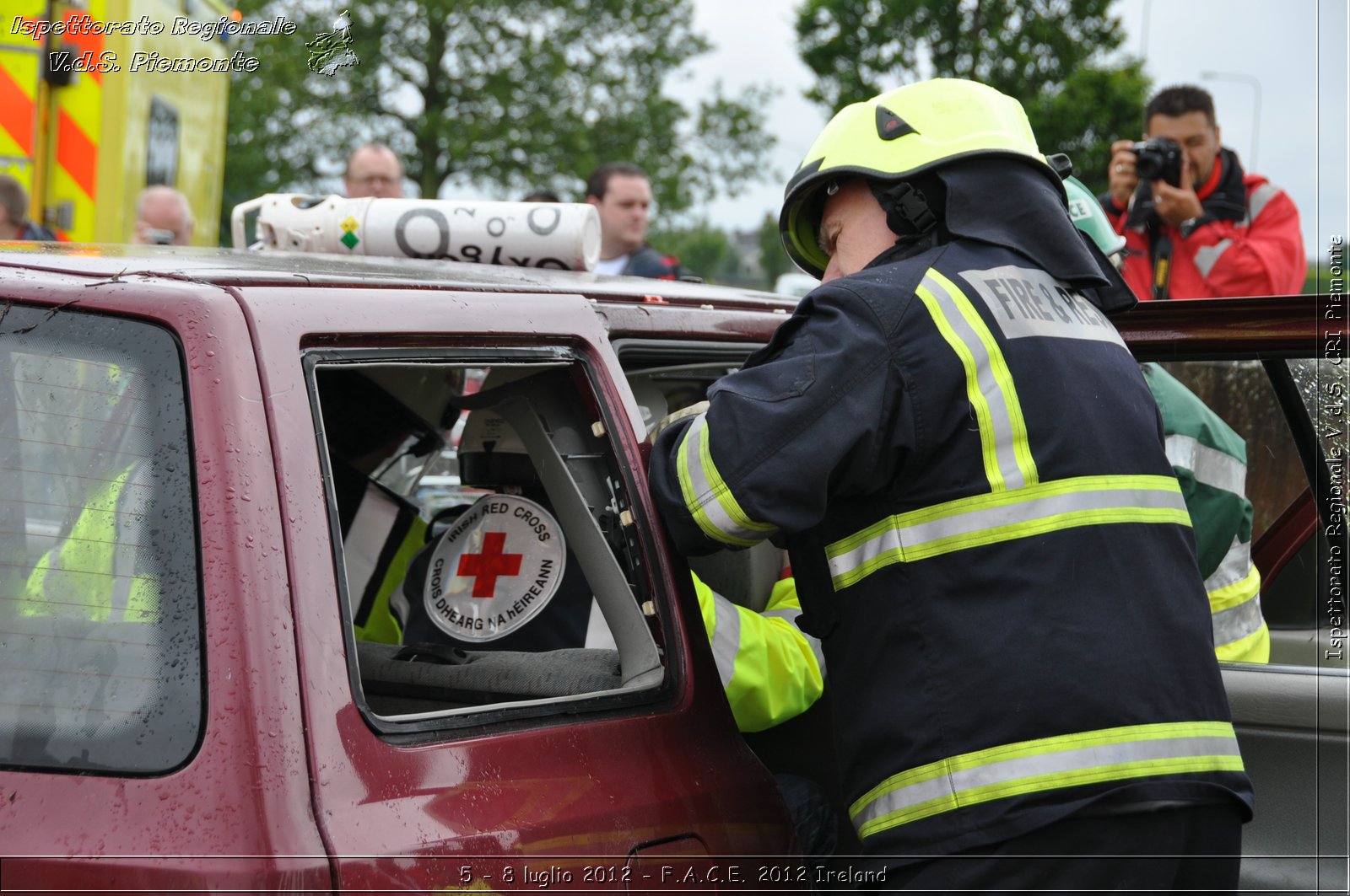 5 - 8 luglio - F.A.C.E. 2012 Ireland - Croce Rossa Italiana - Ispettorato Regionale Volontari del Soccorso del Piemonte