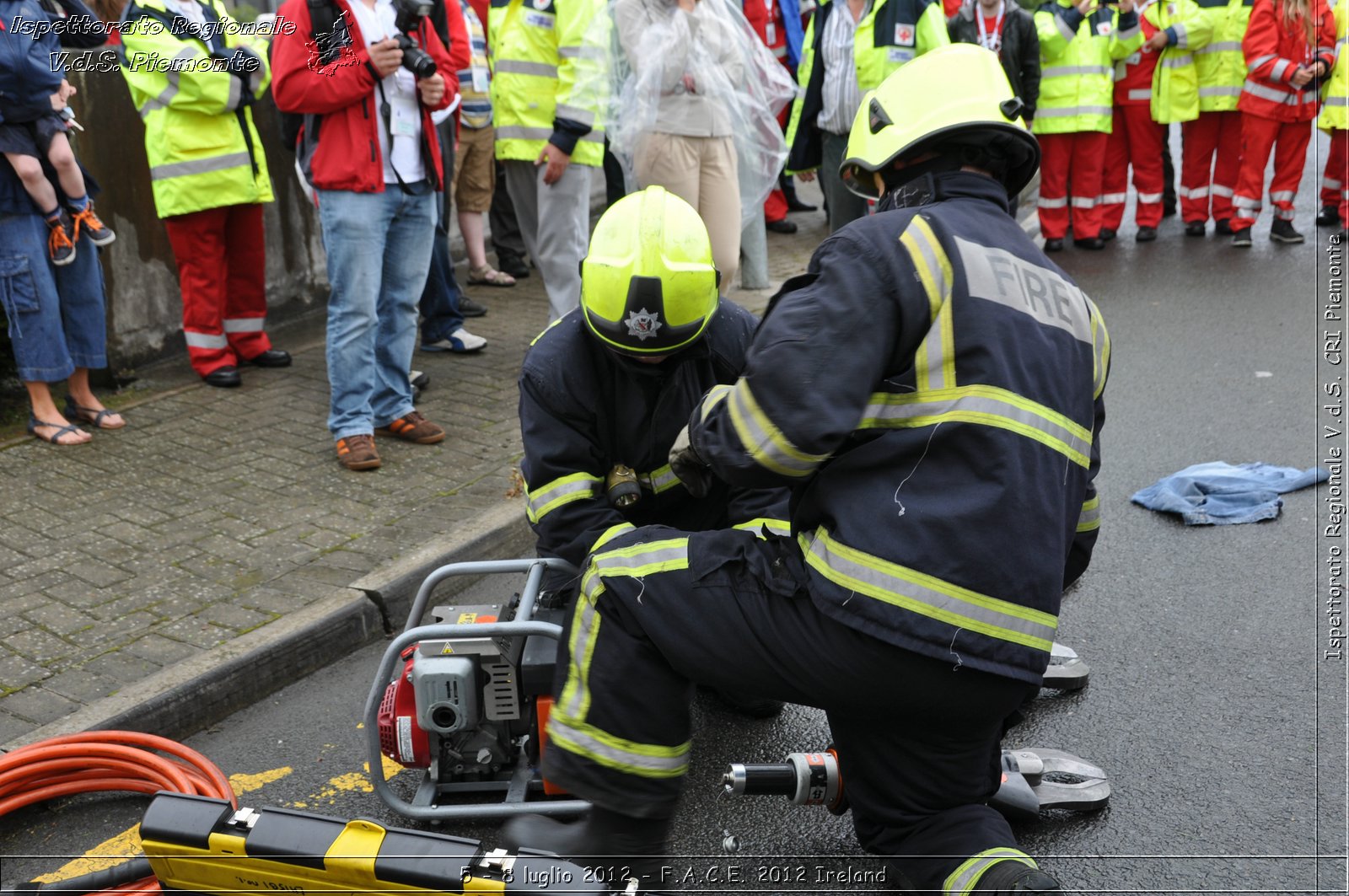 5 - 8 luglio - F.A.C.E. 2012 Ireland - Croce Rossa Italiana - Ispettorato Regionale Volontari del Soccorso del Piemonte