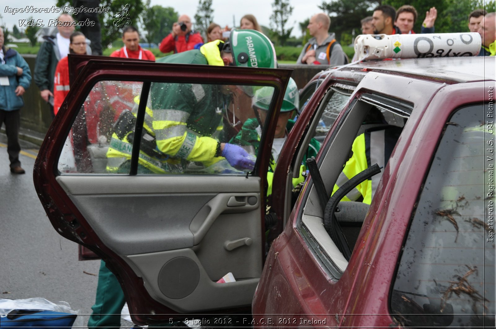 5 - 8 luglio - F.A.C.E. 2012 Ireland - Croce Rossa Italiana - Ispettorato Regionale Volontari del Soccorso del Piemonte