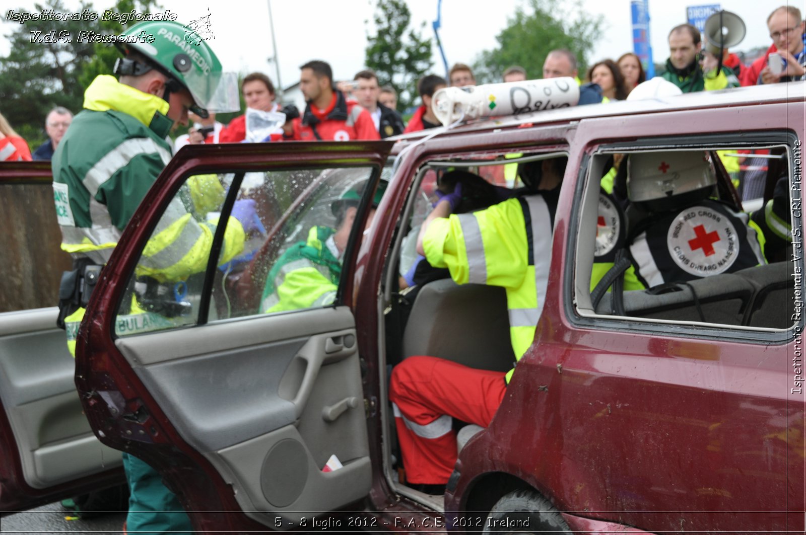 5 - 8 luglio - F.A.C.E. 2012 Ireland - Croce Rossa Italiana - Ispettorato Regionale Volontari del Soccorso del Piemonte