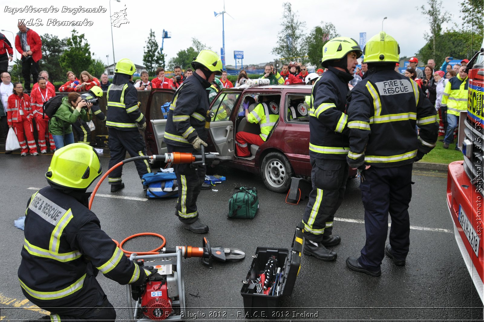 5 - 8 luglio - F.A.C.E. 2012 Ireland - Croce Rossa Italiana - Ispettorato Regionale Volontari del Soccorso del Piemonte