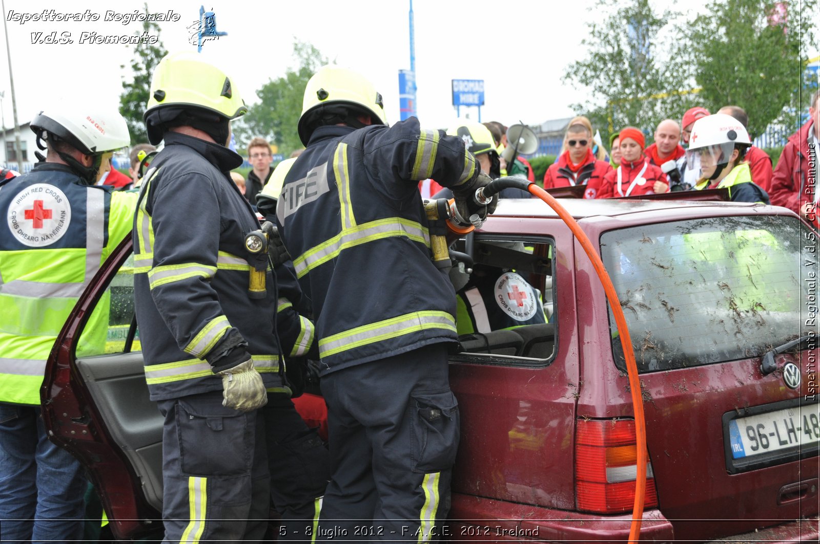 5 - 8 luglio - F.A.C.E. 2012 Ireland - Croce Rossa Italiana - Ispettorato Regionale Volontari del Soccorso del Piemonte