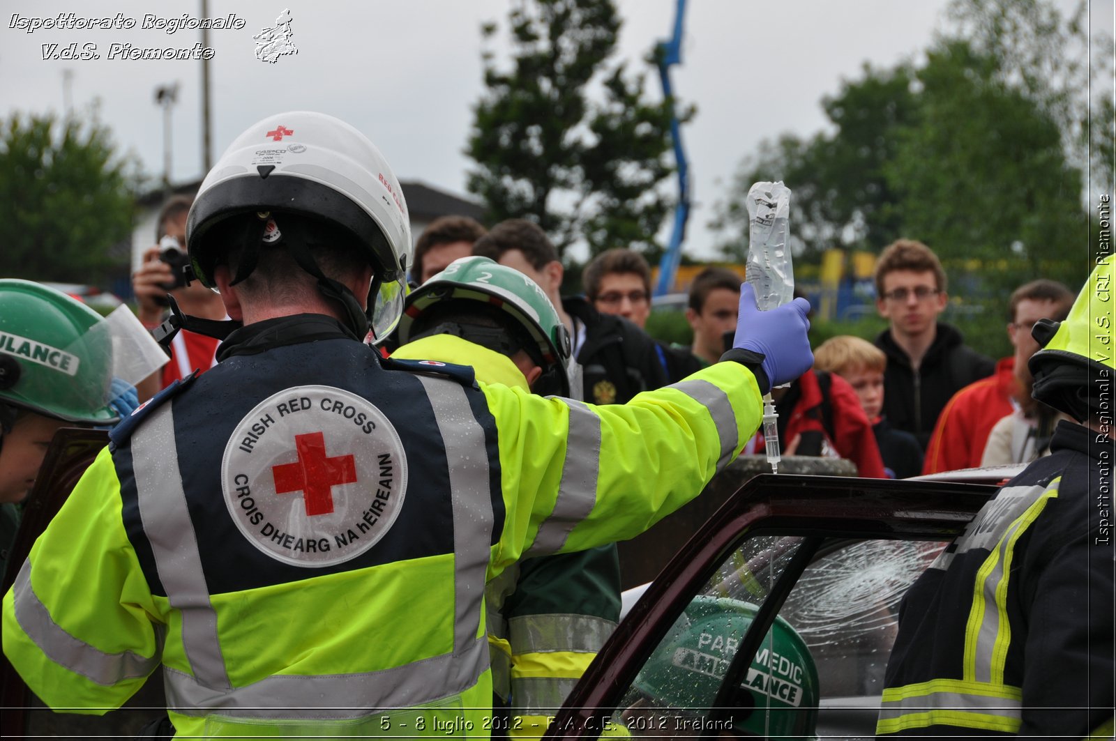 5 - 8 luglio - F.A.C.E. 2012 Ireland - Croce Rossa Italiana - Ispettorato Regionale Volontari del Soccorso del Piemonte