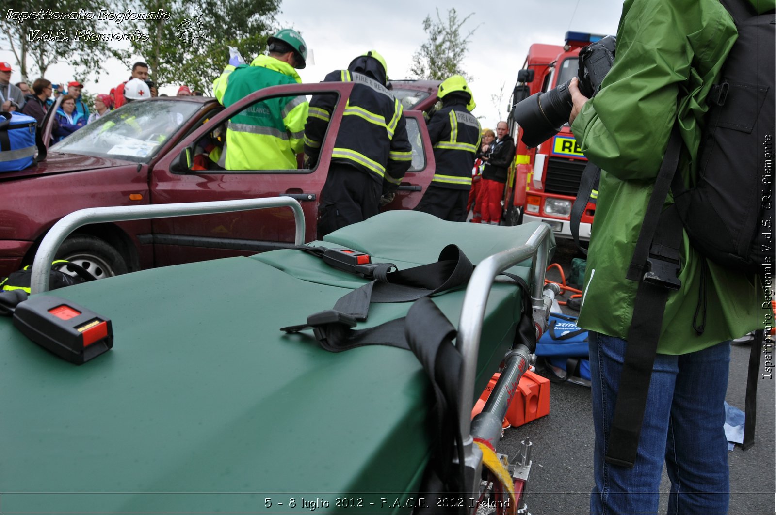 5 - 8 luglio - F.A.C.E. 2012 Ireland - Croce Rossa Italiana - Ispettorato Regionale Volontari del Soccorso del Piemonte