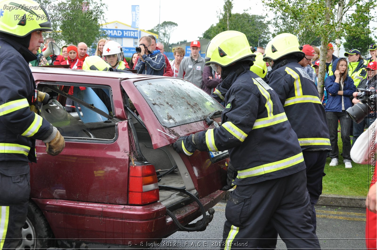 5 - 8 luglio - F.A.C.E. 2012 Ireland - Croce Rossa Italiana - Ispettorato Regionale Volontari del Soccorso del Piemonte