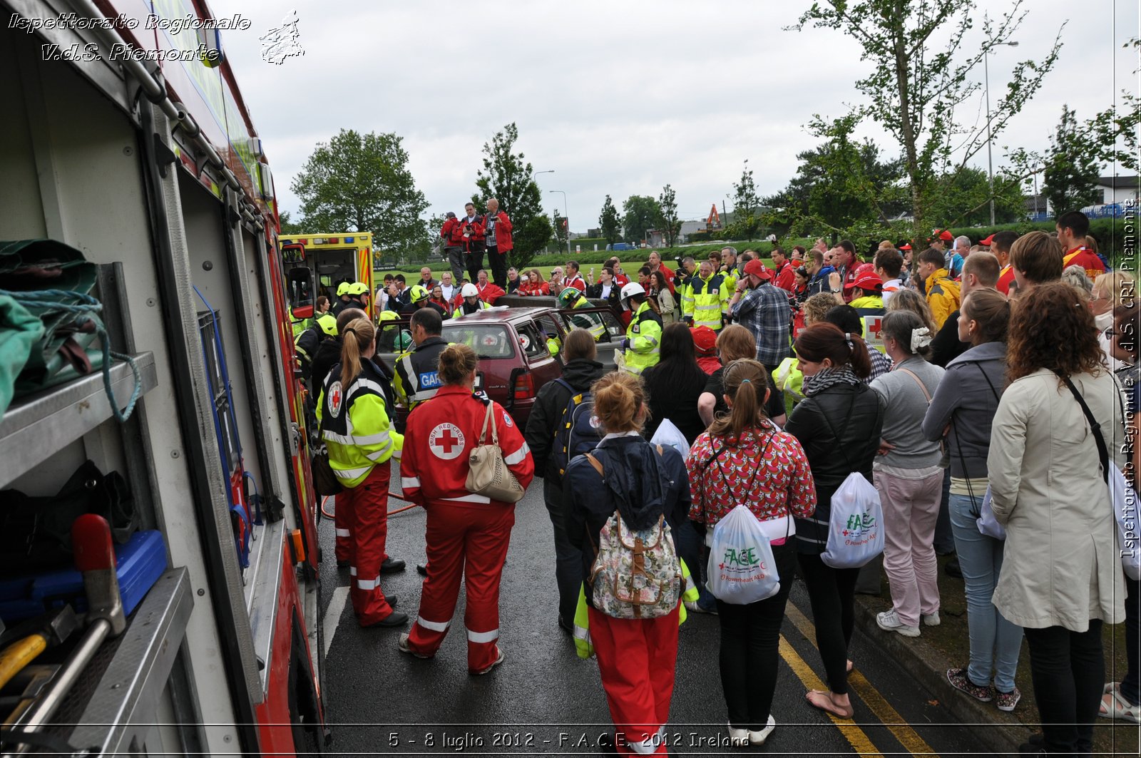 5 - 8 luglio - F.A.C.E. 2012 Ireland - Croce Rossa Italiana - Ispettorato Regionale Volontari del Soccorso del Piemonte