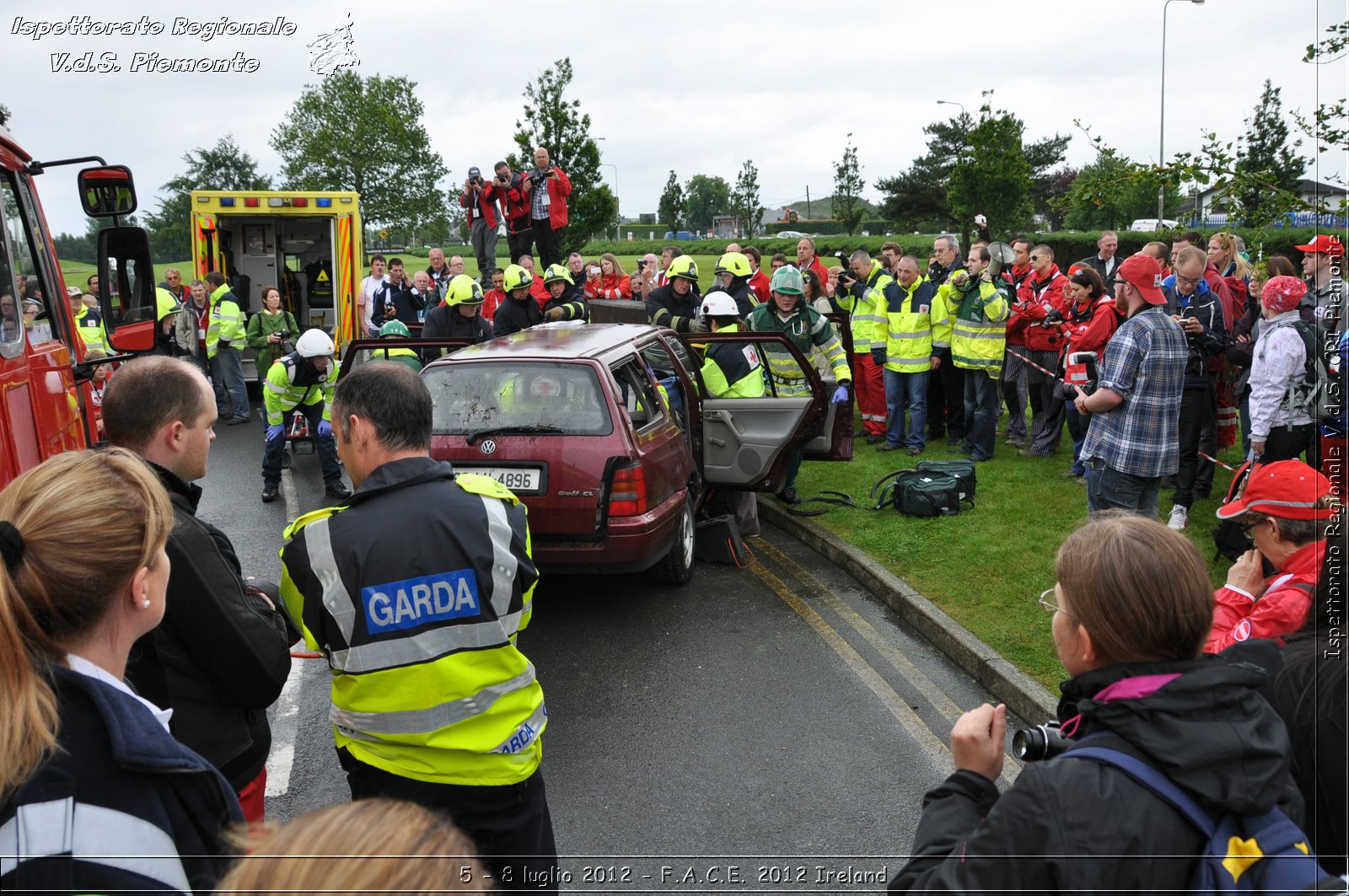 5 - 8 luglio - F.A.C.E. 2012 Ireland - Croce Rossa Italiana - Ispettorato Regionale Volontari del Soccorso del Piemonte