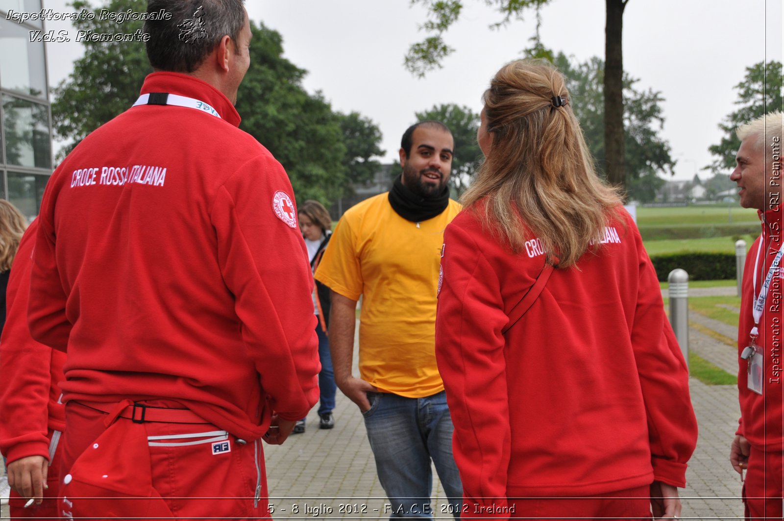 5 - 8 luglio - F.A.C.E. 2012 Ireland - Croce Rossa Italiana - Ispettorato Regionale Volontari del Soccorso del Piemonte