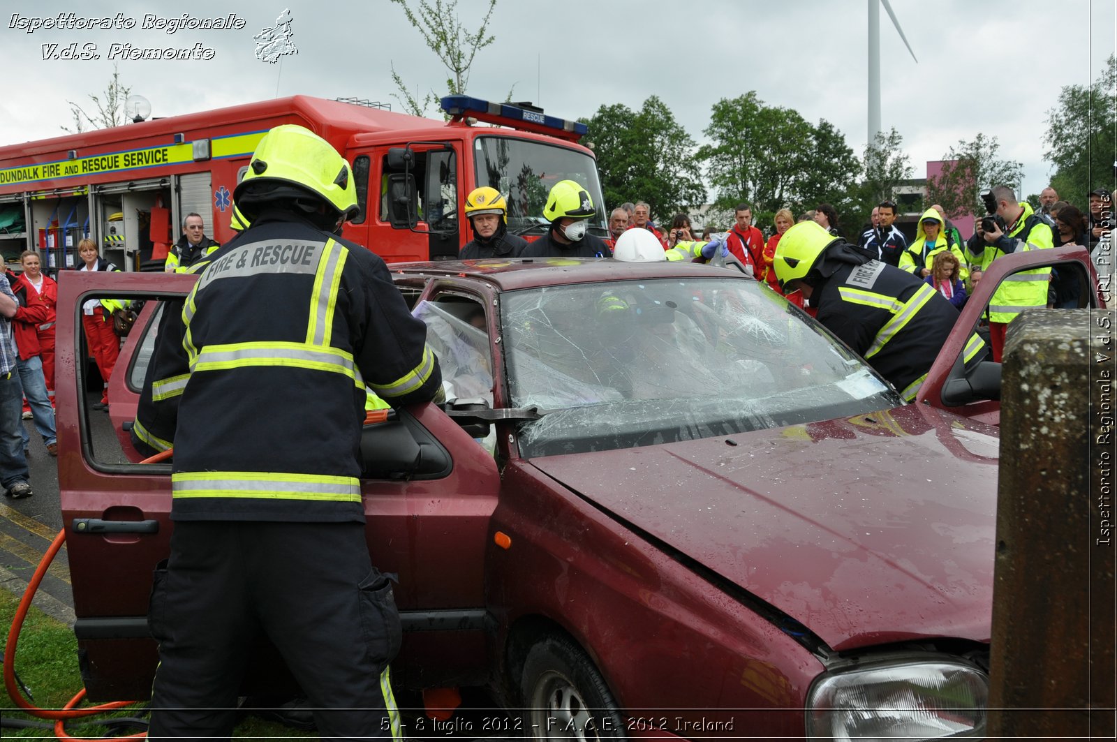 5 - 8 luglio - F.A.C.E. 2012 Ireland - Croce Rossa Italiana - Ispettorato Regionale Volontari del Soccorso del Piemonte