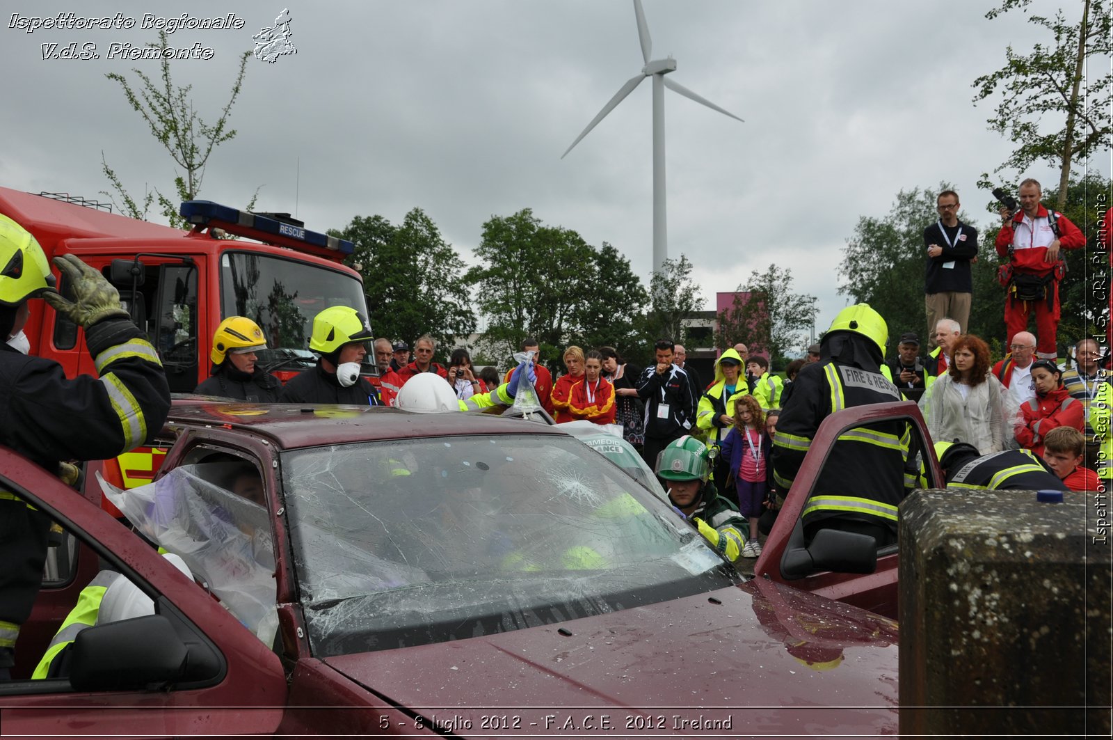 5 - 8 luglio - F.A.C.E. 2012 Ireland - Croce Rossa Italiana - Ispettorato Regionale Volontari del Soccorso del Piemonte