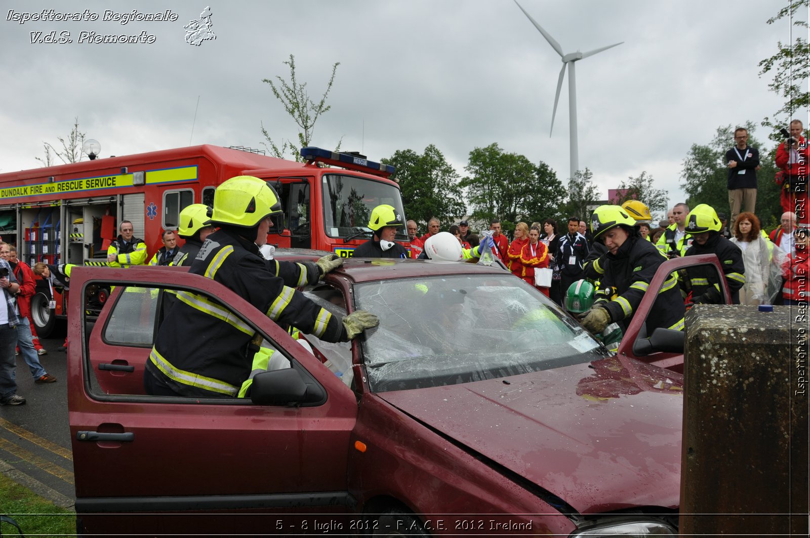 5 - 8 luglio - F.A.C.E. 2012 Ireland - Croce Rossa Italiana - Ispettorato Regionale Volontari del Soccorso del Piemonte