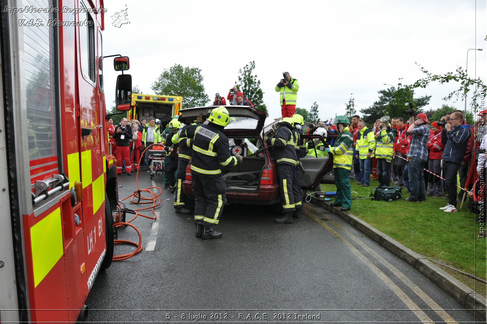 5 - 8 luglio - F.A.C.E. 2012 Ireland - Croce Rossa Italiana - Ispettorato Regionale Volontari del Soccorso del Piemonte