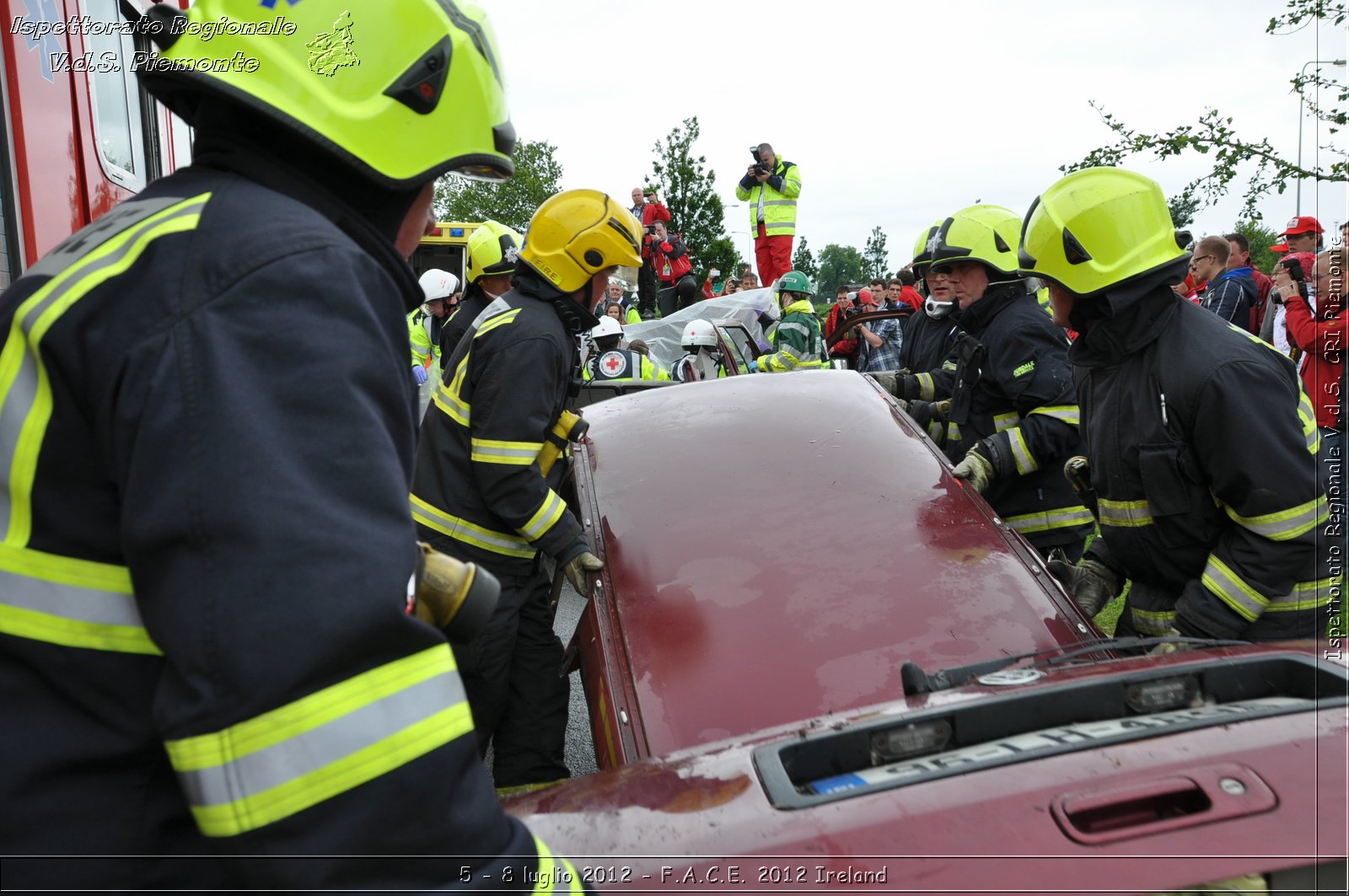 5 - 8 luglio - F.A.C.E. 2012 Ireland - Croce Rossa Italiana - Ispettorato Regionale Volontari del Soccorso del Piemonte