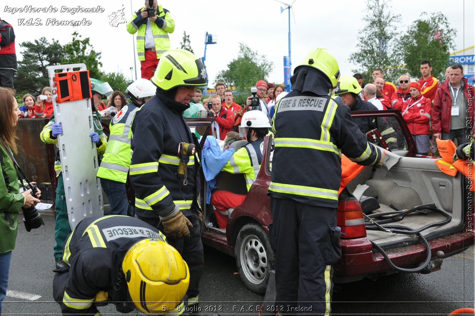 5 - 8 luglio - F.A.C.E. 2012 Ireland - Croce Rossa Italiana - Ispettorato Regionale Volontari del Soccorso del Piemonte