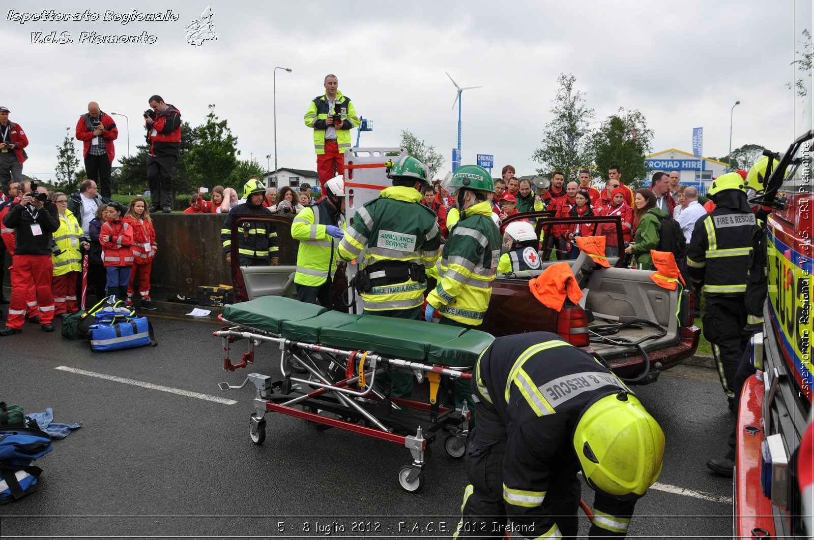 5 - 8 luglio - F.A.C.E. 2012 Ireland - Croce Rossa Italiana - Ispettorato Regionale Volontari del Soccorso del Piemonte