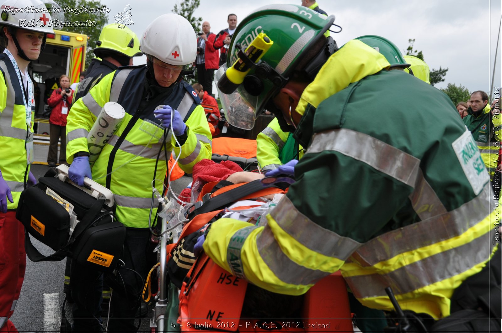 5 - 8 luglio - F.A.C.E. 2012 Ireland - Croce Rossa Italiana - Ispettorato Regionale Volontari del Soccorso del Piemonte