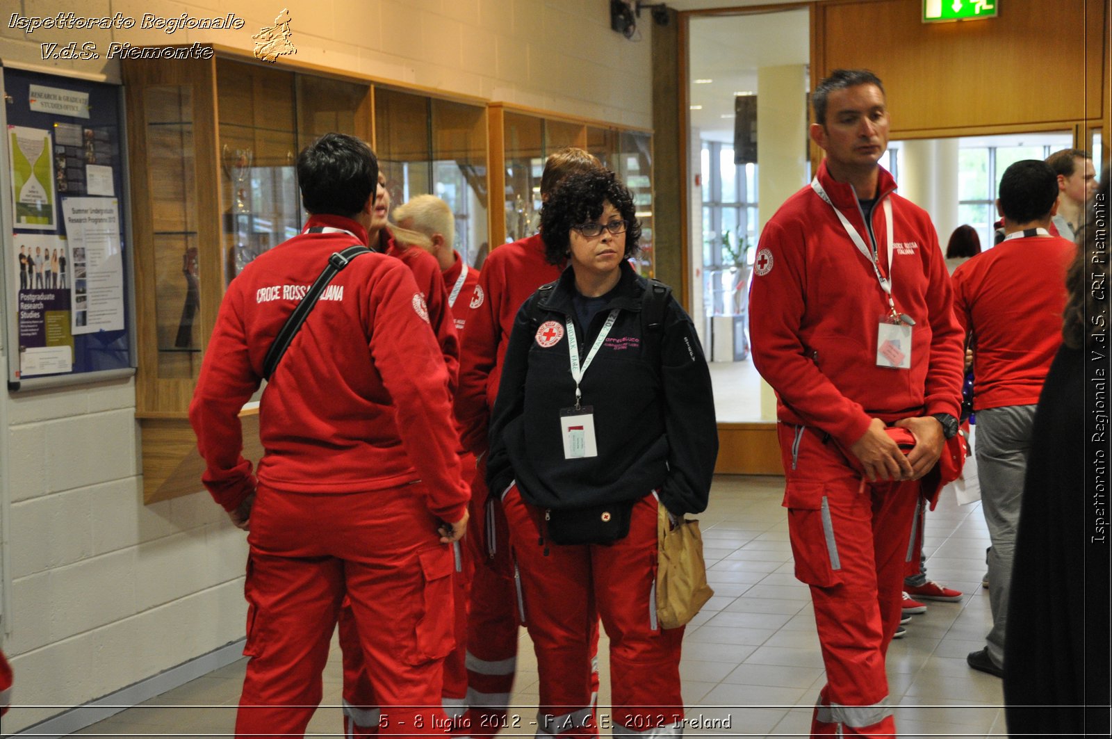 5 - 8 luglio - F.A.C.E. 2012 Ireland - Croce Rossa Italiana - Ispettorato Regionale Volontari del Soccorso del Piemonte