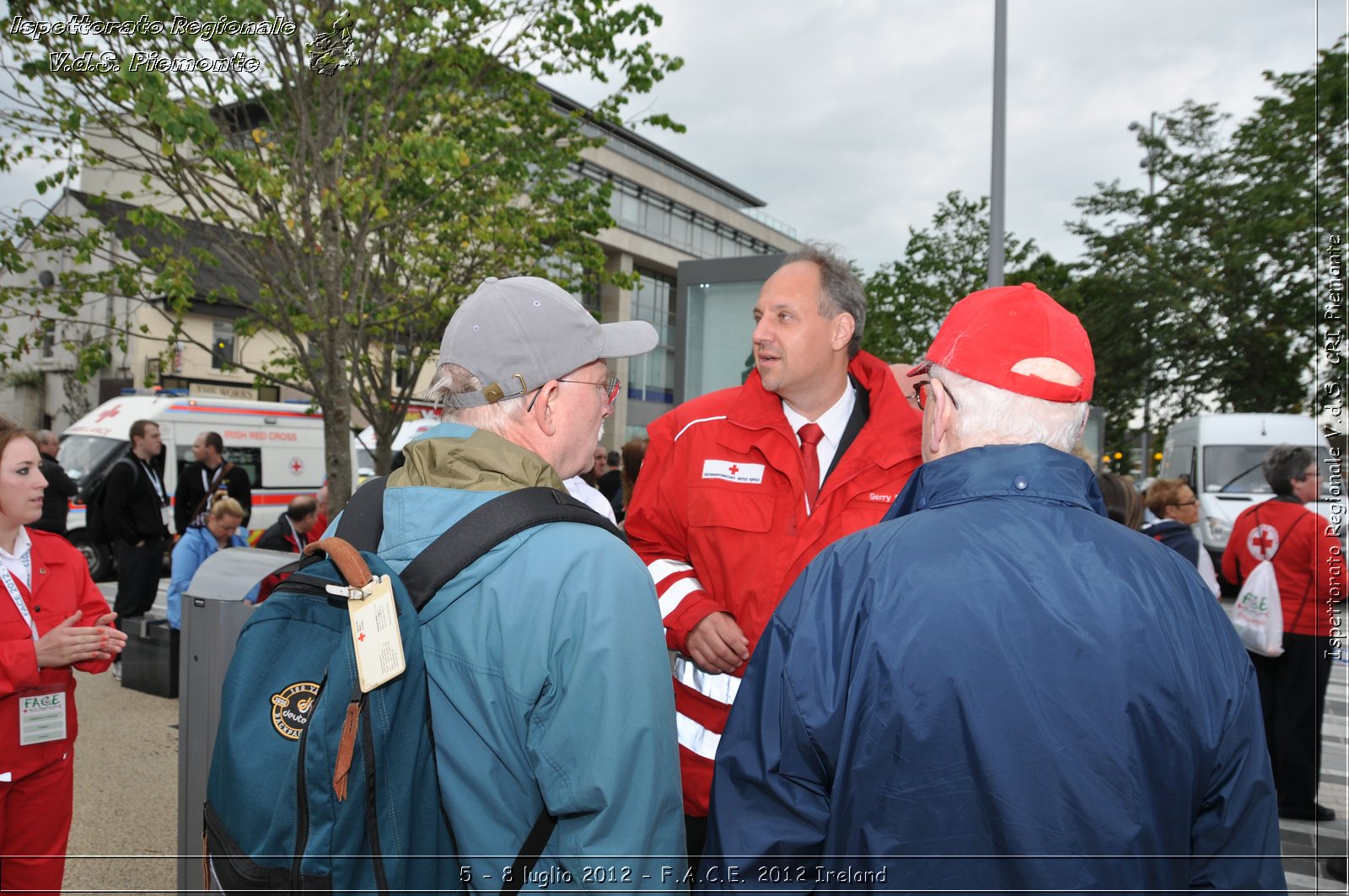 5 - 8 luglio - F.A.C.E. 2012 Ireland - Croce Rossa Italiana - Ispettorato Regionale Volontari del Soccorso del Piemonte