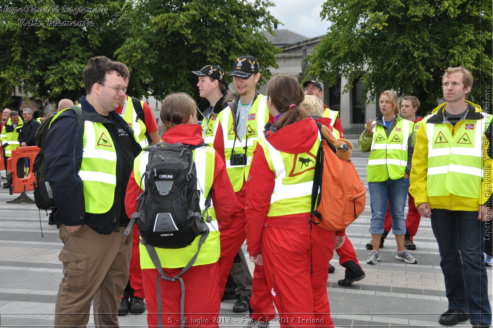 5 - 8 luglio - F.A.C.E. 2012 Ireland - Croce Rossa Italiana - Ispettorato Regionale Volontari del Soccorso del Piemonte