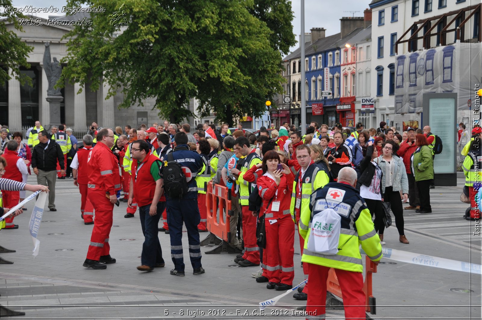 5 - 8 luglio - F.A.C.E. 2012 Ireland - Croce Rossa Italiana - Ispettorato Regionale Volontari del Soccorso del Piemonte