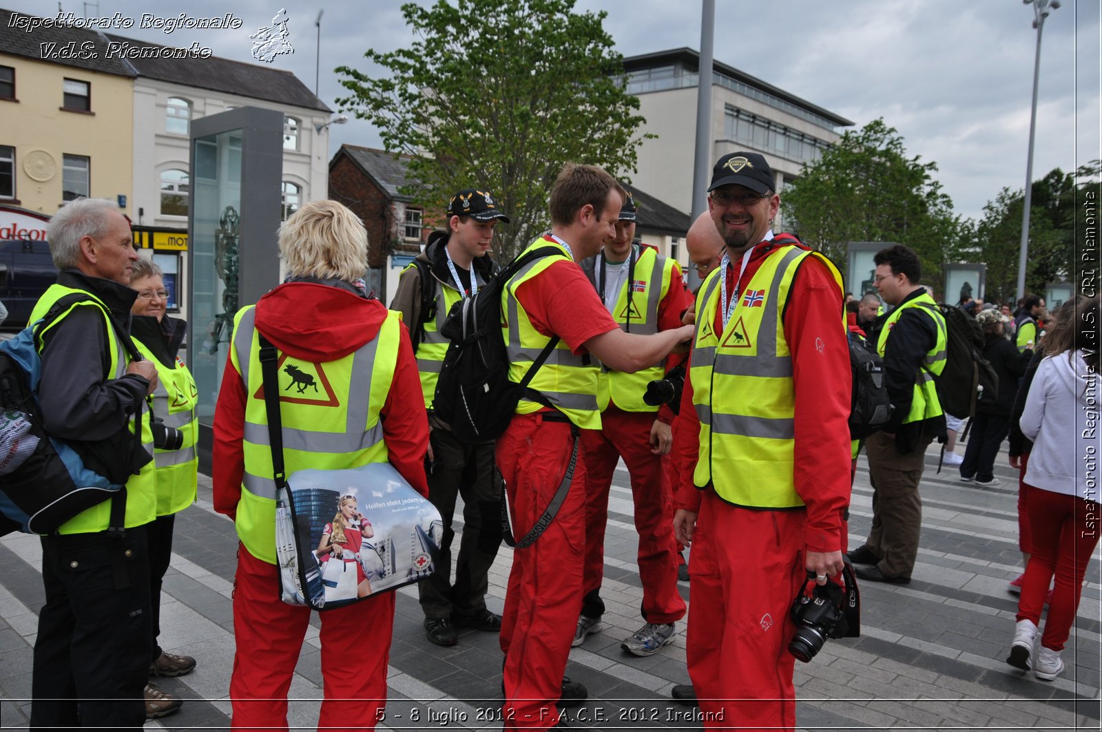 5 - 8 luglio - F.A.C.E. 2012 Ireland - Croce Rossa Italiana - Ispettorato Regionale Volontari del Soccorso del Piemonte