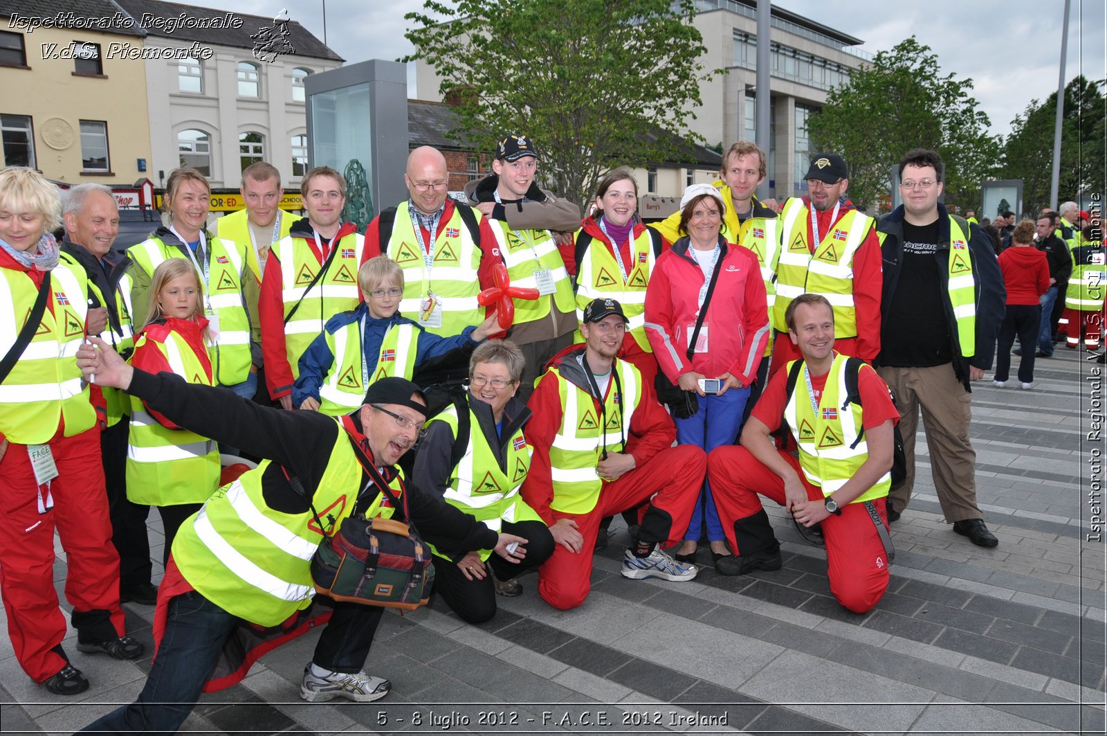 5 - 8 luglio - F.A.C.E. 2012 Ireland - Croce Rossa Italiana - Ispettorato Regionale Volontari del Soccorso del Piemonte