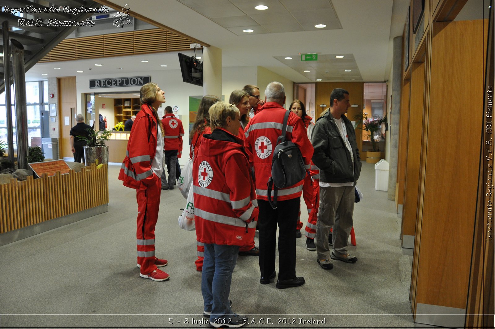 5 - 8 luglio - F.A.C.E. 2012 Ireland - Croce Rossa Italiana - Ispettorato Regionale Volontari del Soccorso del Piemonte