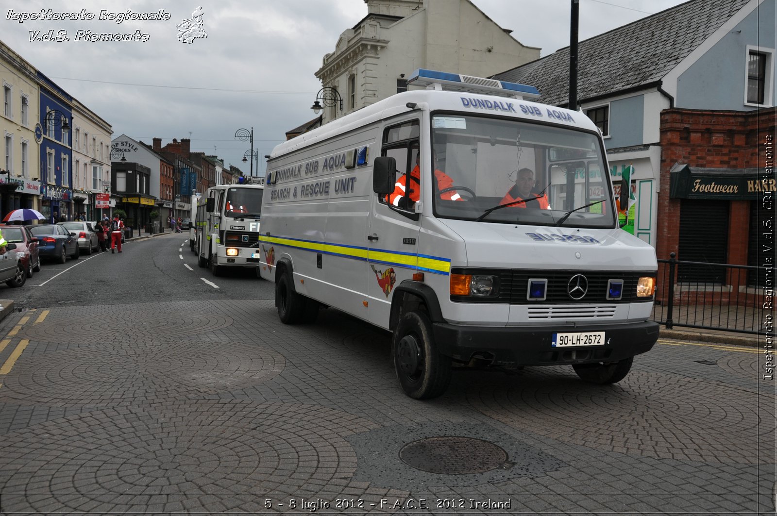 5 - 8 luglio - F.A.C.E. 2012 Ireland - Croce Rossa Italiana - Ispettorato Regionale Volontari del Soccorso del Piemonte