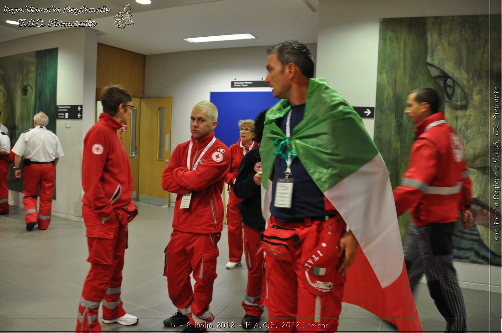 5 - 8 luglio - F.A.C.E. 2012 Ireland - Croce Rossa Italiana - Ispettorato Regionale Volontari del Soccorso del Piemonte