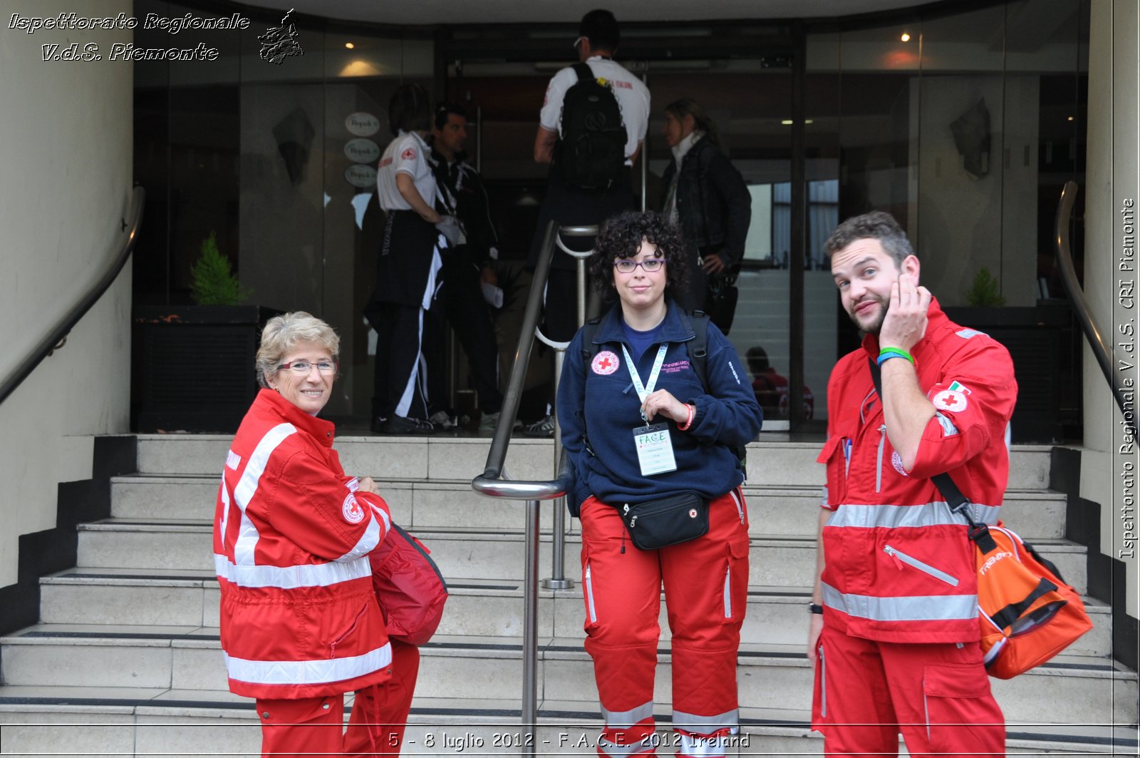 5 - 8 luglio - F.A.C.E. 2012 Ireland - Croce Rossa Italiana - Ispettorato Regionale Volontari del Soccorso del Piemonte