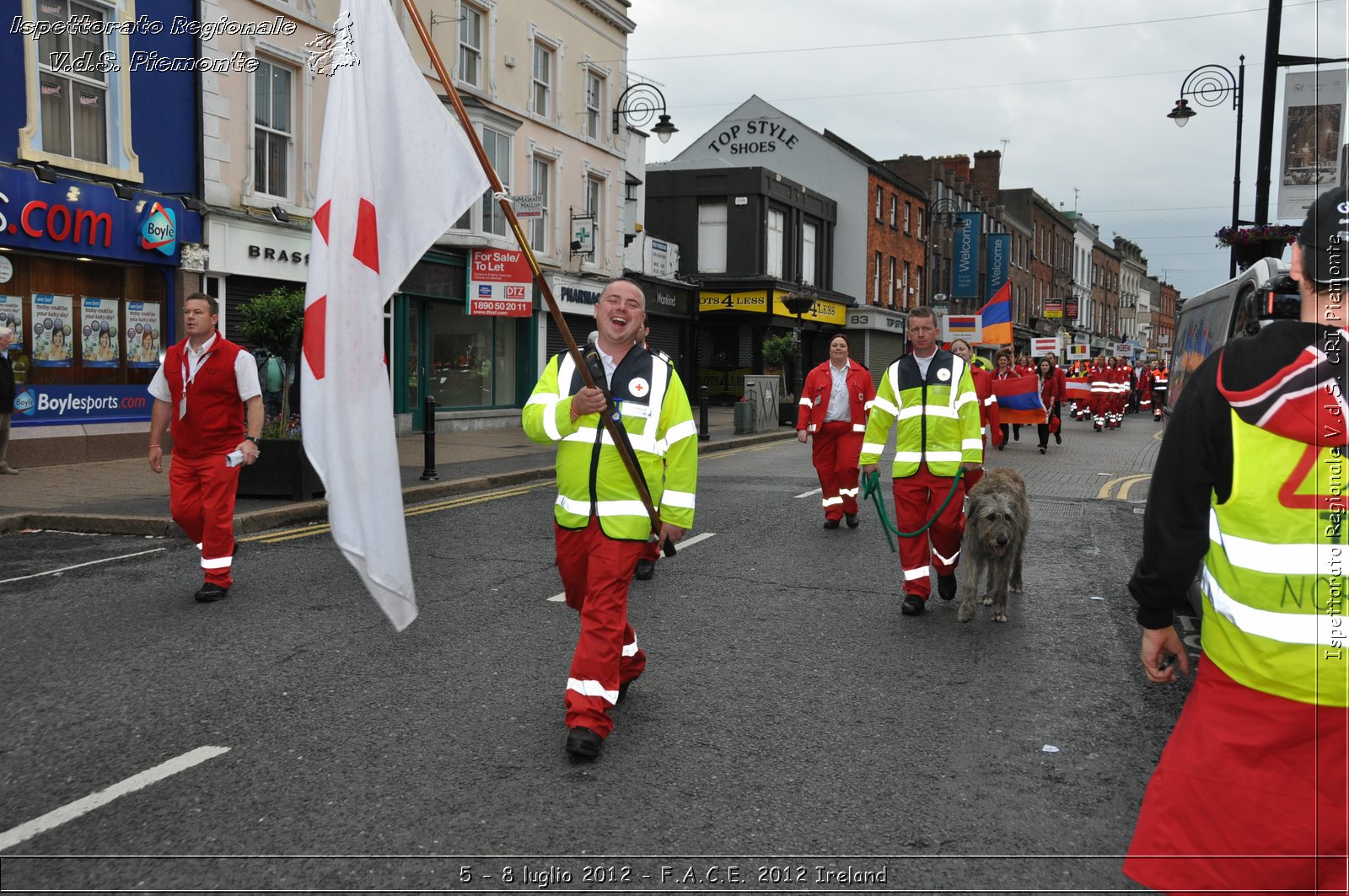 5 - 8 luglio - F.A.C.E. 2012 Ireland - Croce Rossa Italiana - Ispettorato Regionale Volontari del Soccorso del Piemonte