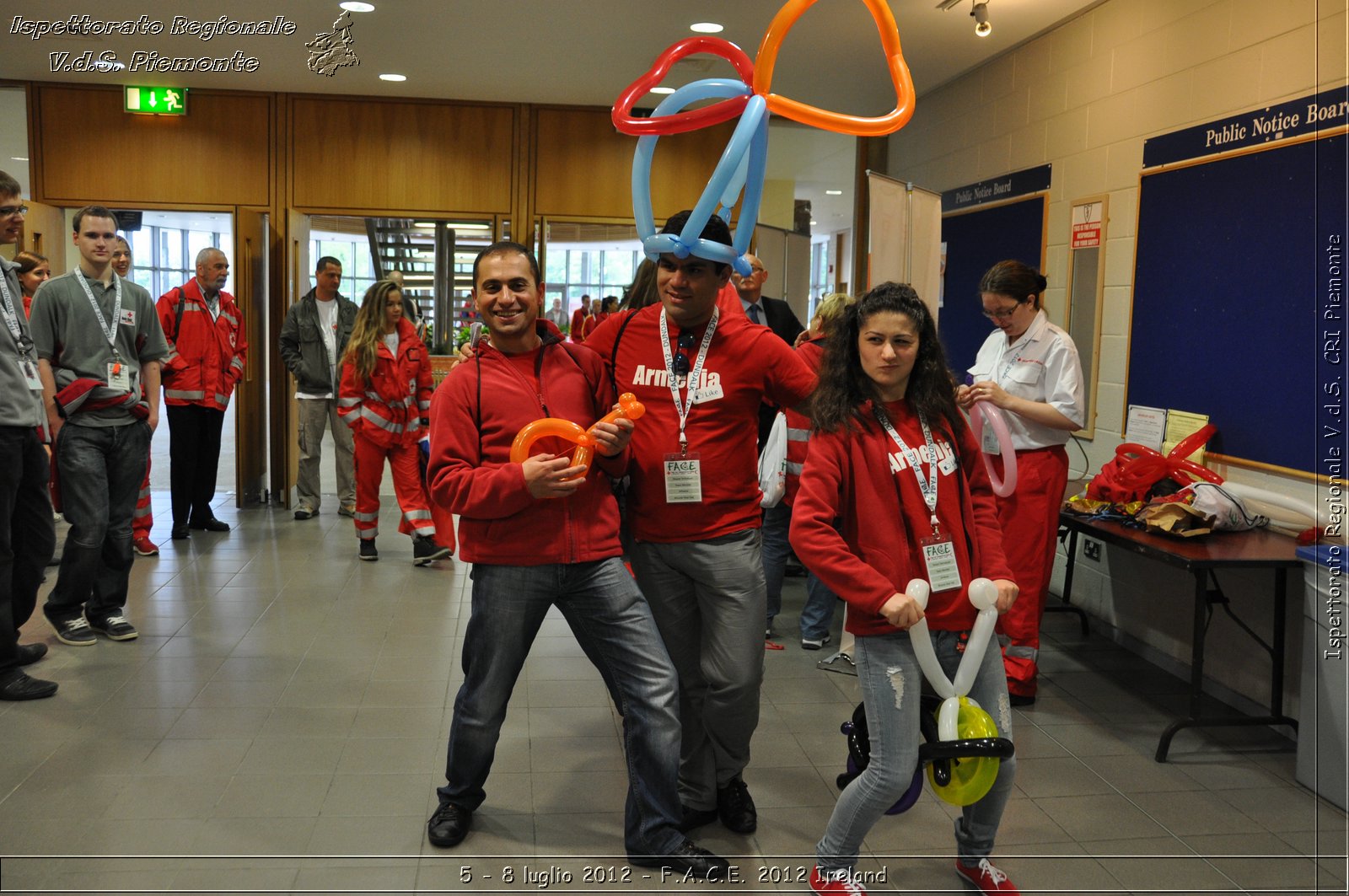 5 - 8 luglio - F.A.C.E. 2012 Ireland - Croce Rossa Italiana - Ispettorato Regionale Volontari del Soccorso del Piemonte