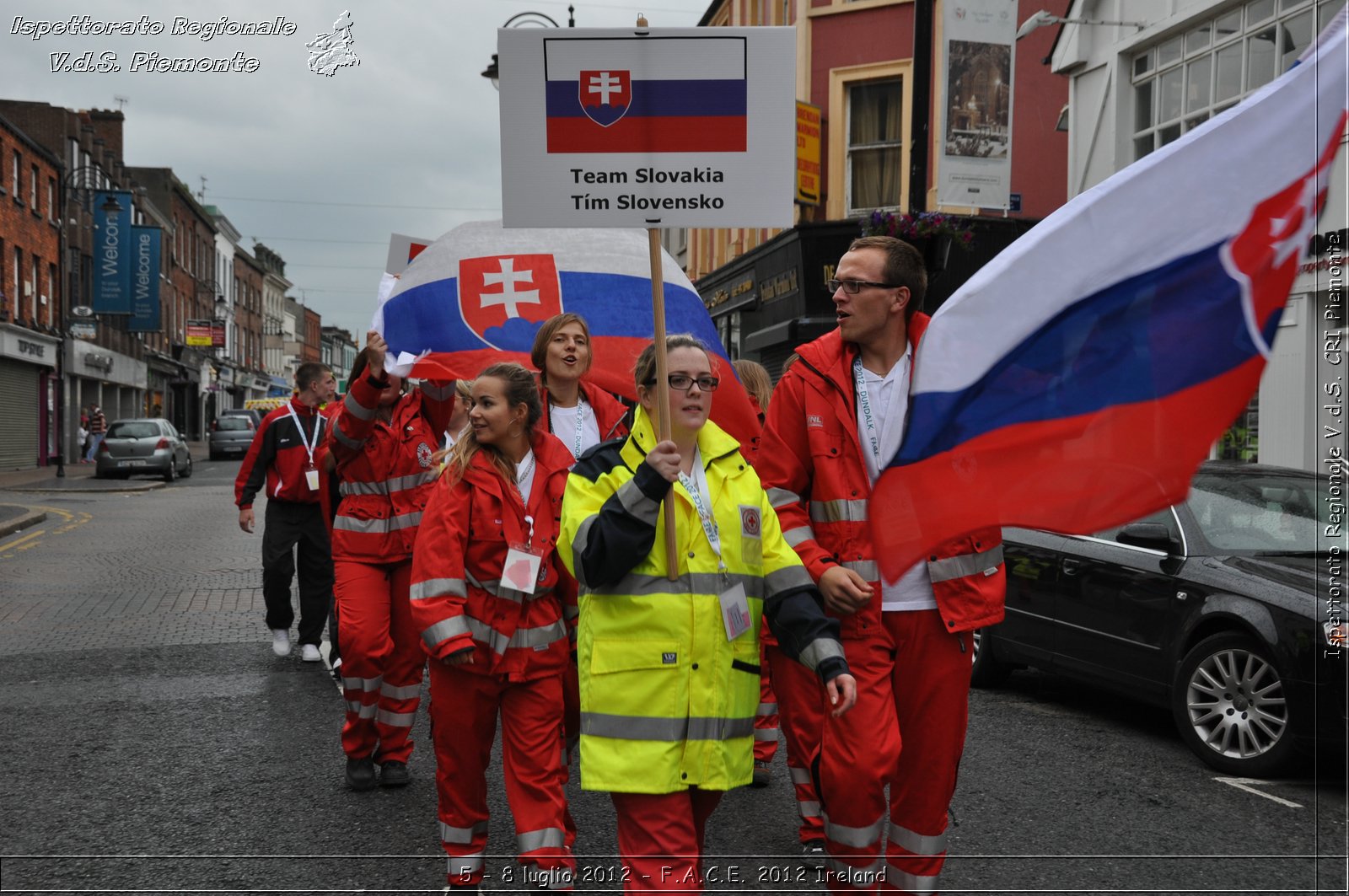 5 - 8 luglio - F.A.C.E. 2012 Ireland - Croce Rossa Italiana - Ispettorato Regionale Volontari del Soccorso del Piemonte