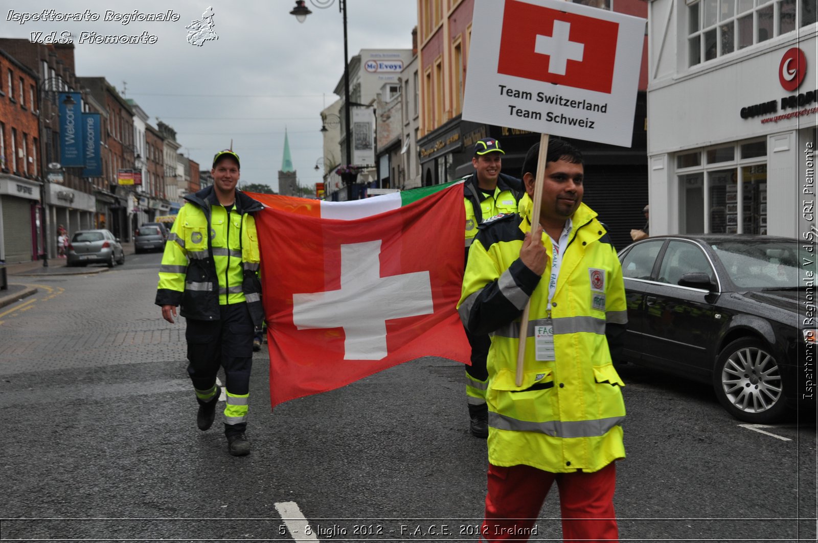 5 - 8 luglio - F.A.C.E. 2012 Ireland - Croce Rossa Italiana - Ispettorato Regionale Volontari del Soccorso del Piemonte