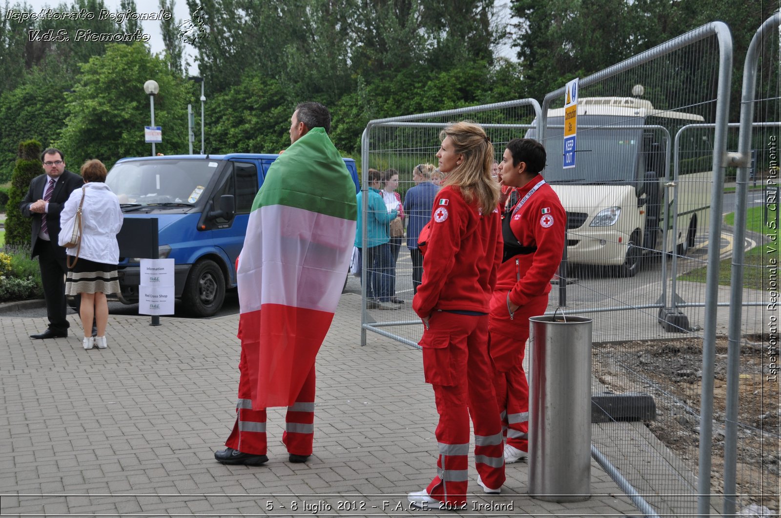 5 - 8 luglio - F.A.C.E. 2012 Ireland - Croce Rossa Italiana - Ispettorato Regionale Volontari del Soccorso del Piemonte