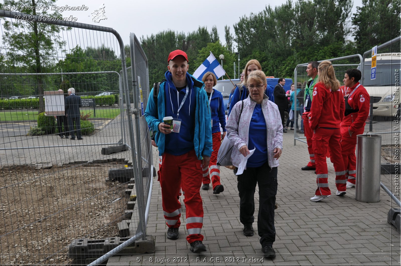 5 - 8 luglio - F.A.C.E. 2012 Ireland - Croce Rossa Italiana - Ispettorato Regionale Volontari del Soccorso del Piemonte