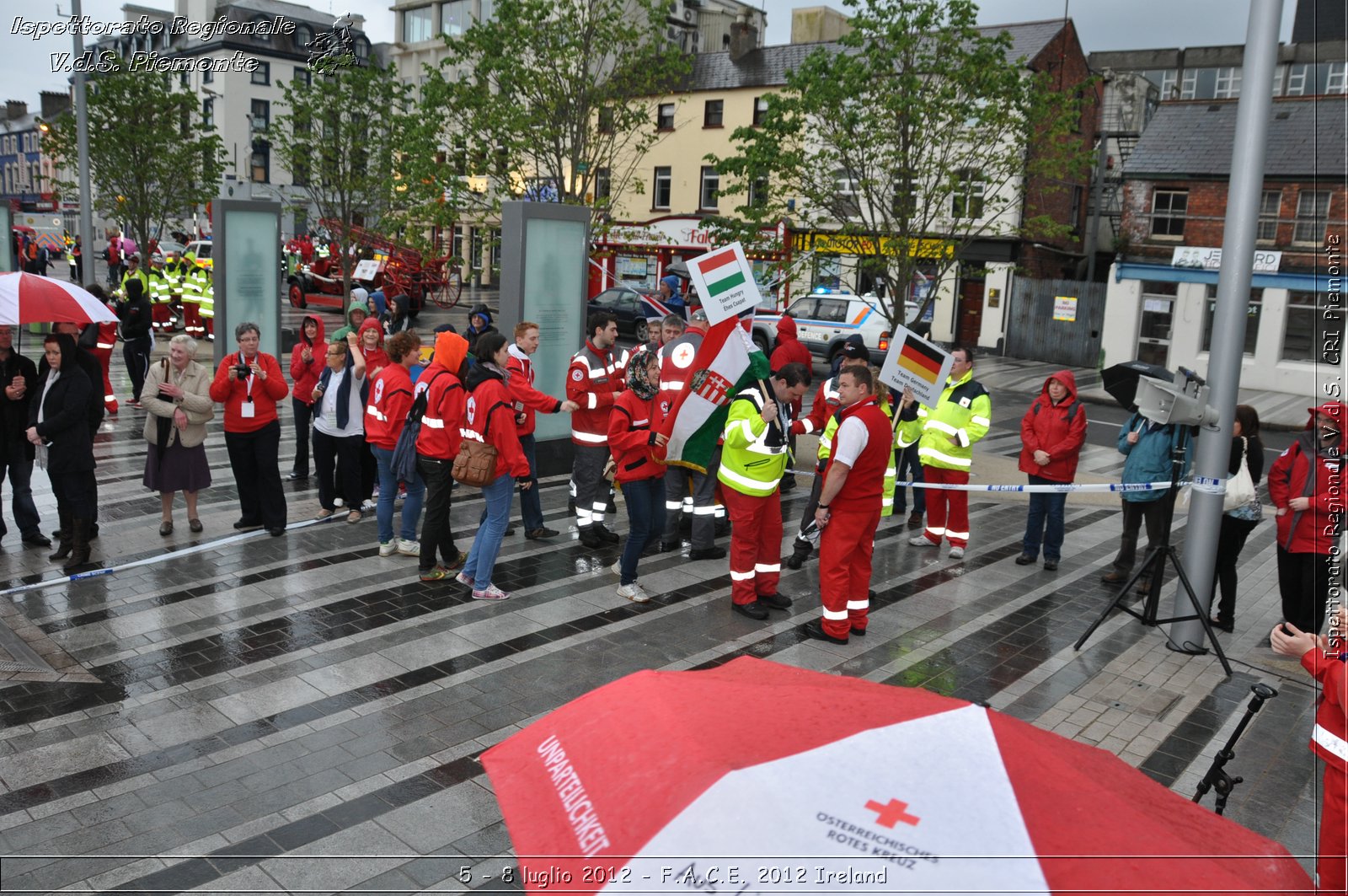 5 - 8 luglio - F.A.C.E. 2012 Ireland - Croce Rossa Italiana - Ispettorato Regionale Volontari del Soccorso del Piemonte