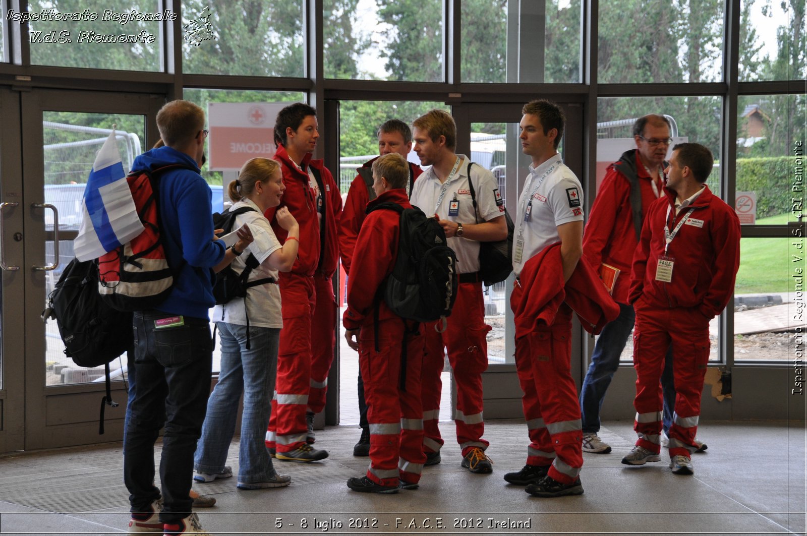 5 - 8 luglio - F.A.C.E. 2012 Ireland - Croce Rossa Italiana - Ispettorato Regionale Volontari del Soccorso del Piemonte