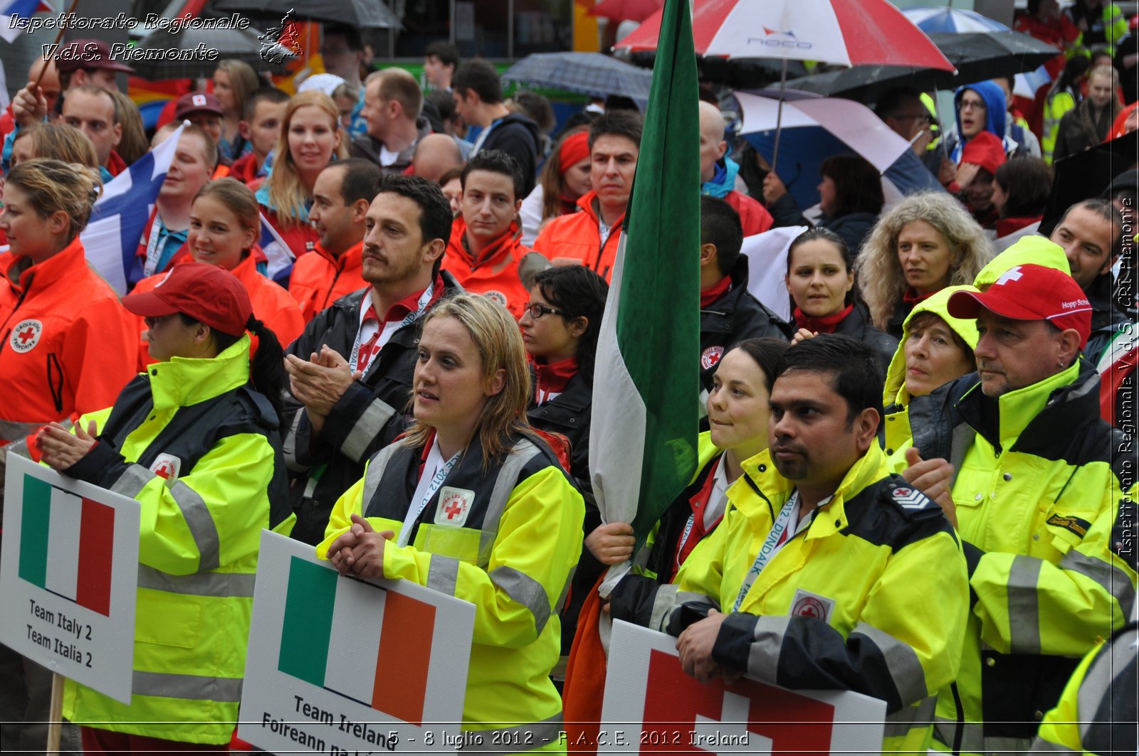 5 - 8 luglio - F.A.C.E. 2012 Ireland - Croce Rossa Italiana - Ispettorato Regionale Volontari del Soccorso del Piemonte