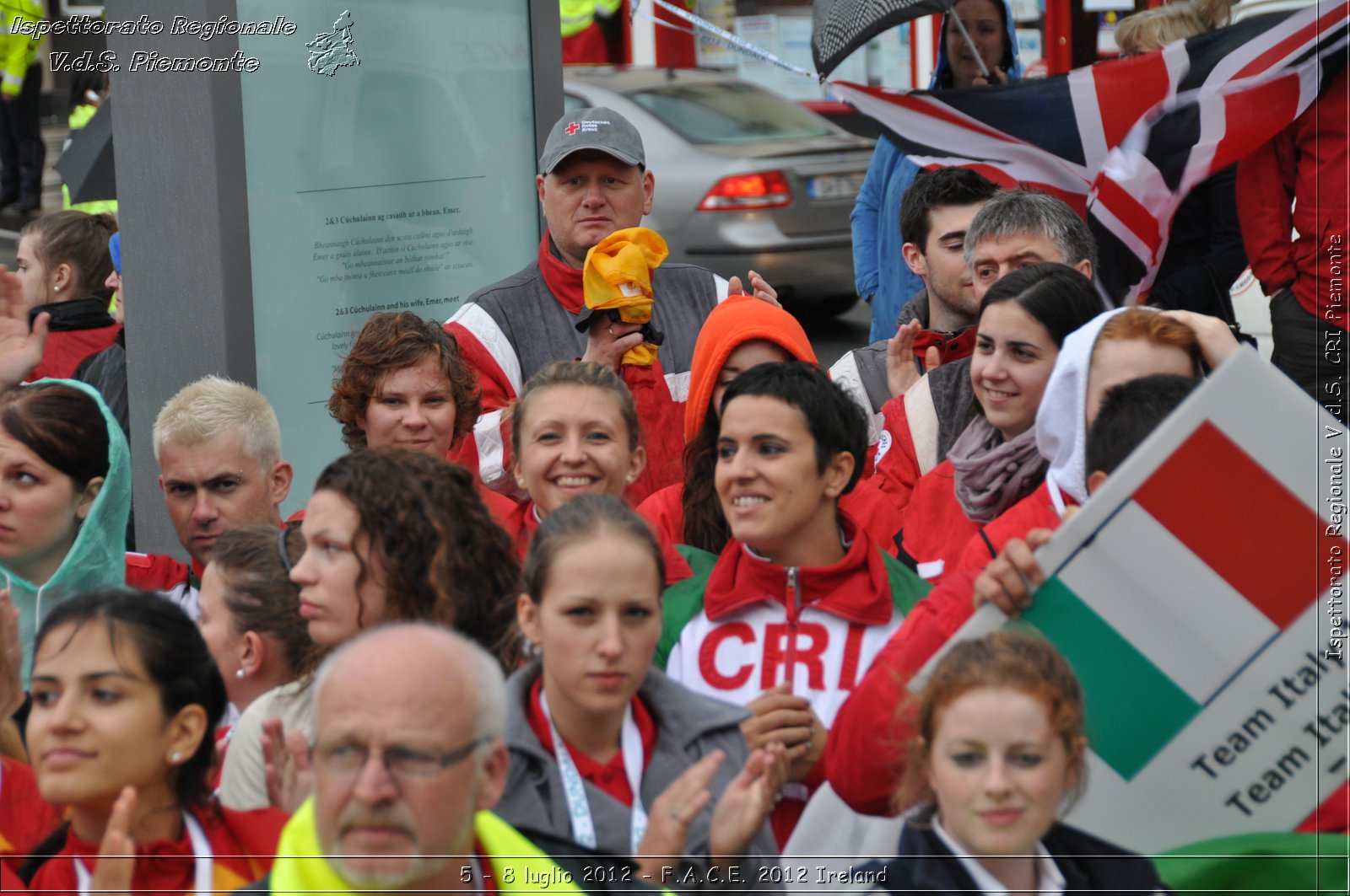 5 - 8 luglio - F.A.C.E. 2012 Ireland - Croce Rossa Italiana - Ispettorato Regionale Volontari del Soccorso del Piemonte