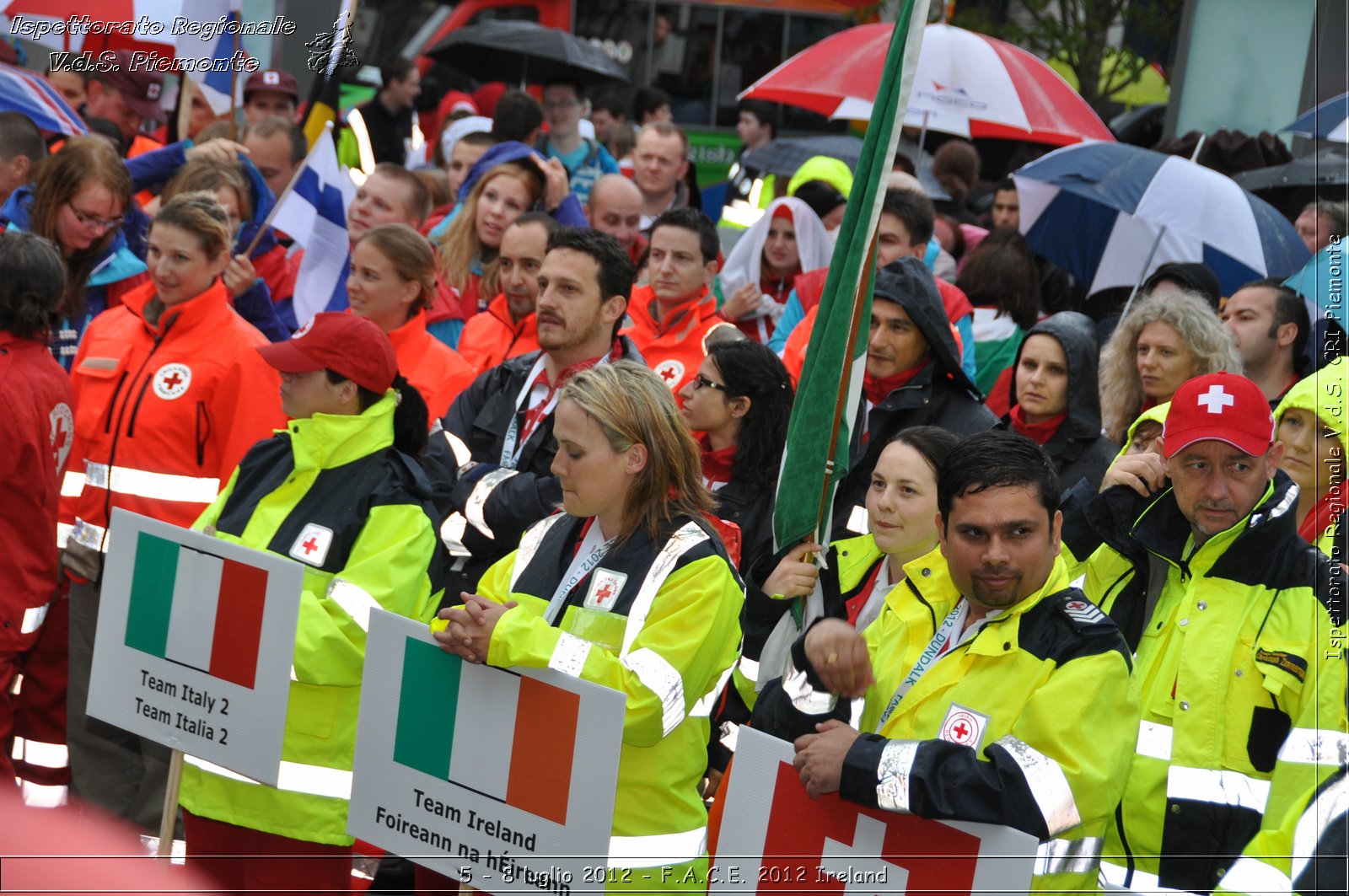 5 - 8 luglio - F.A.C.E. 2012 Ireland - Croce Rossa Italiana - Ispettorato Regionale Volontari del Soccorso del Piemonte