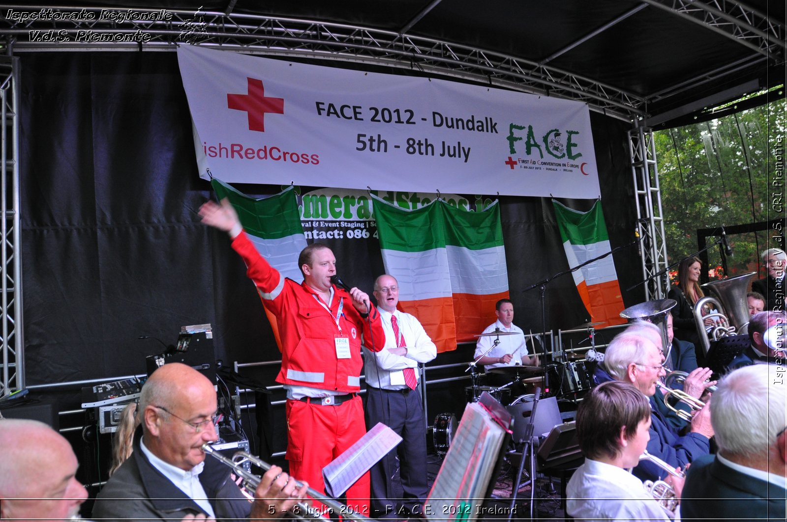 5 - 8 luglio - F.A.C.E. 2012 Ireland - Croce Rossa Italiana - Ispettorato Regionale Volontari del Soccorso del Piemonte