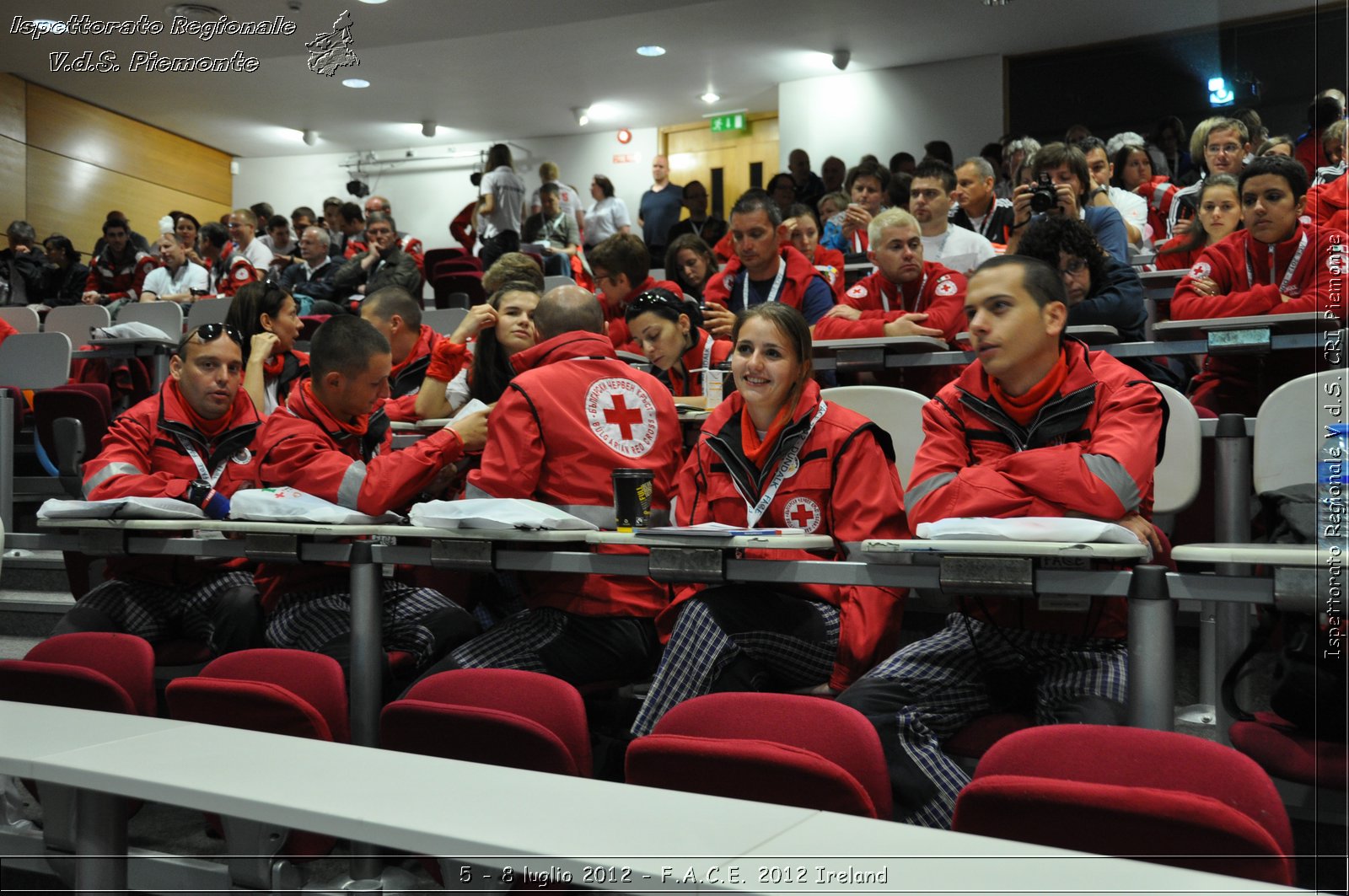 5 - 8 luglio - F.A.C.E. 2012 Ireland - Croce Rossa Italiana - Ispettorato Regionale Volontari del Soccorso del Piemonte