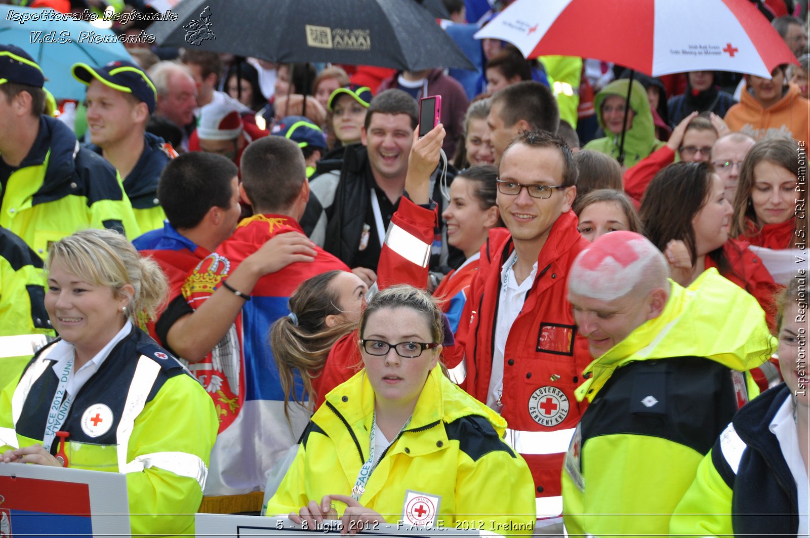 5 - 8 luglio - F.A.C.E. 2012 Ireland - Croce Rossa Italiana - Ispettorato Regionale Volontari del Soccorso del Piemonte